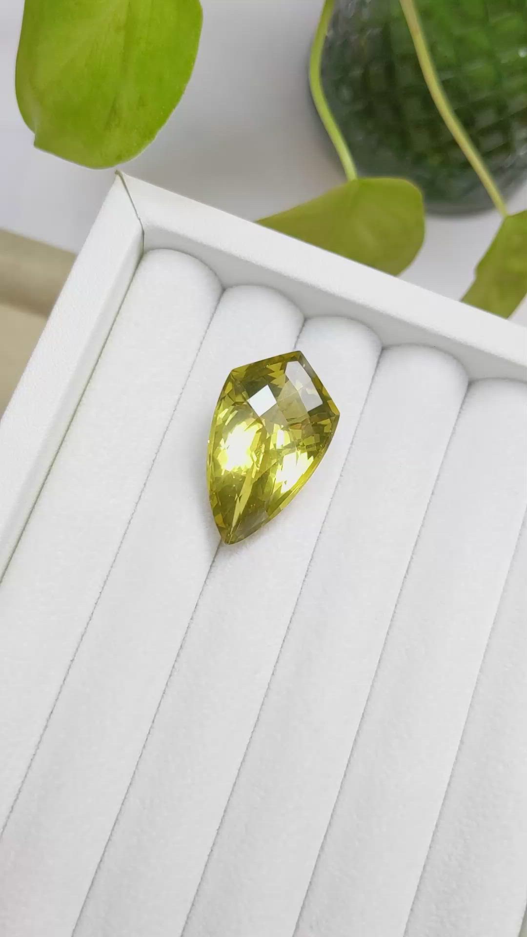 33.32 Ct. Quartz from Brazil Size Video