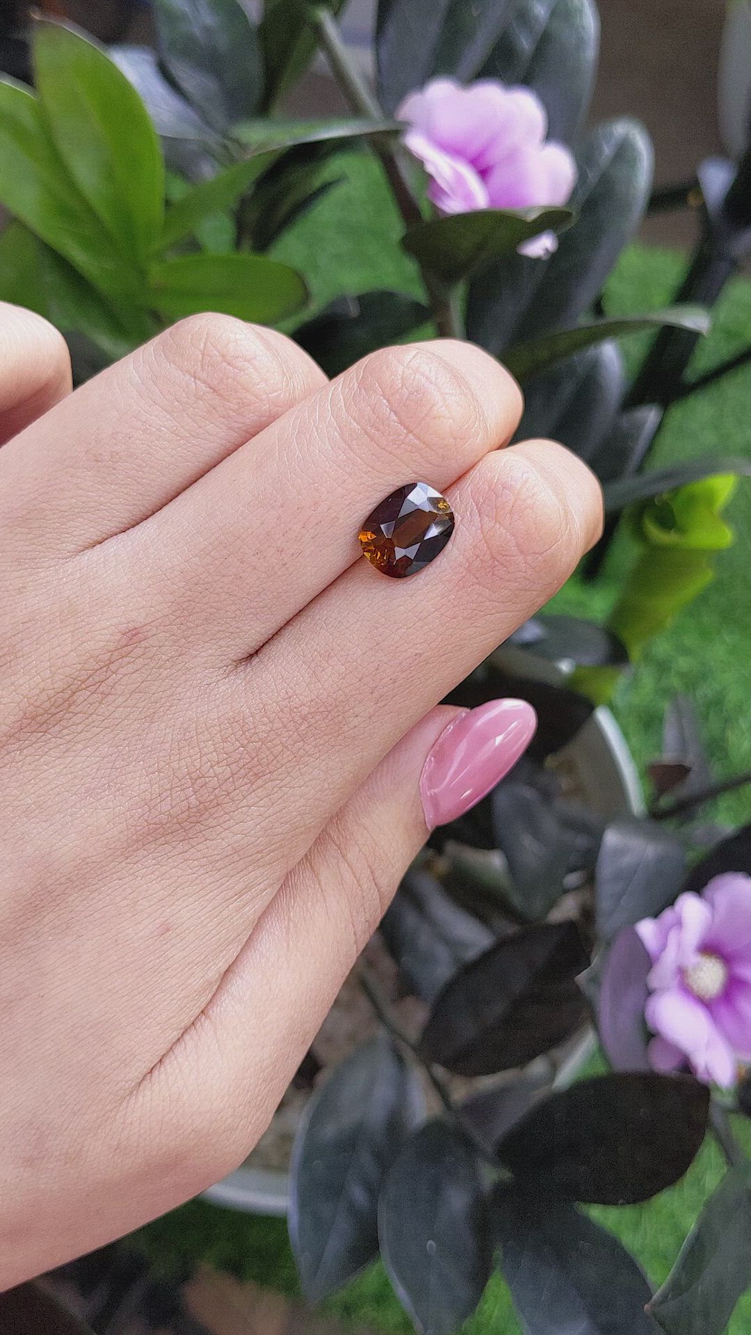3.72 Ct. Tourmaline from Africa Size Video