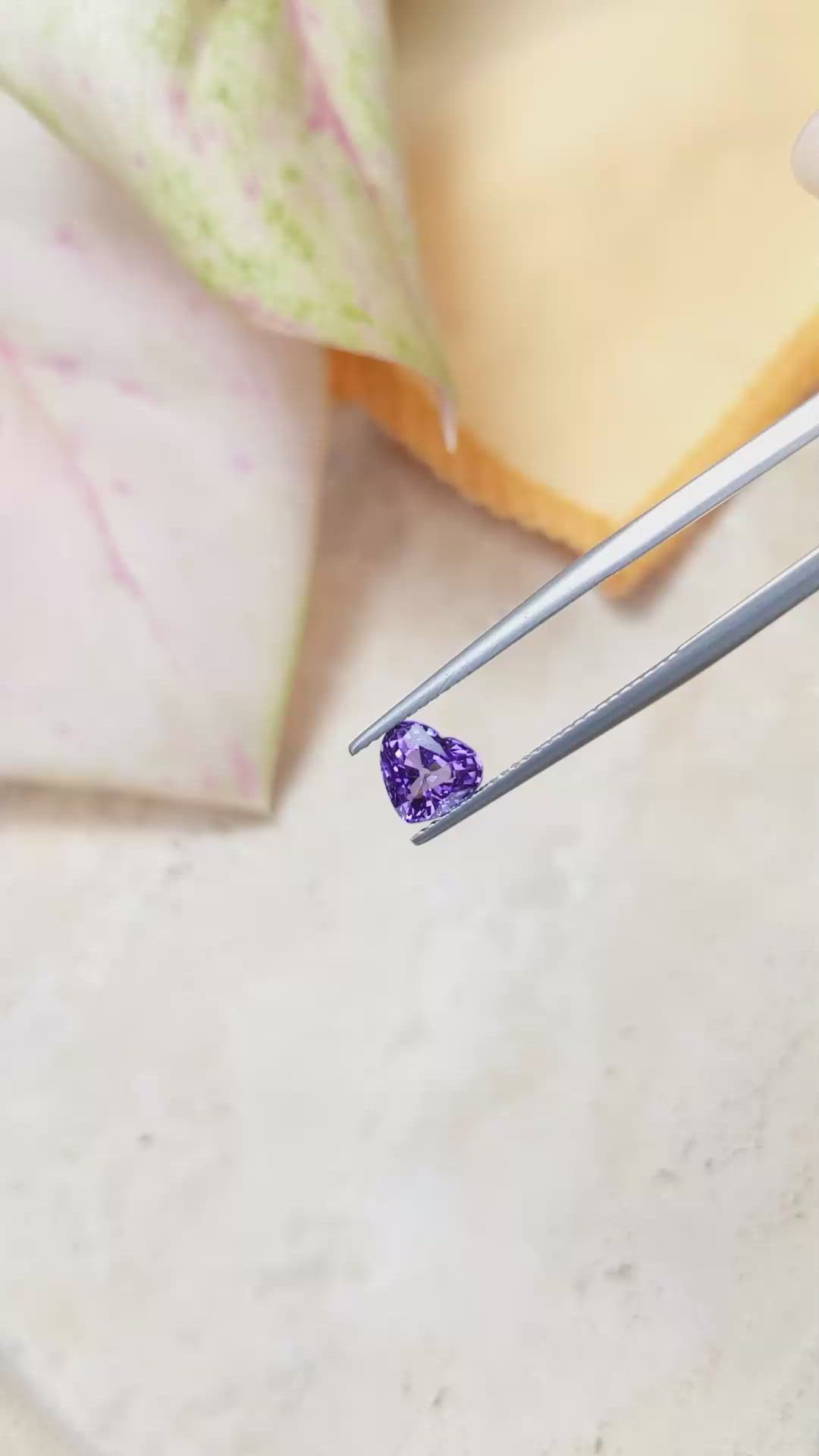 1.33 Ct. Tanzanite from Tanzania Size Video