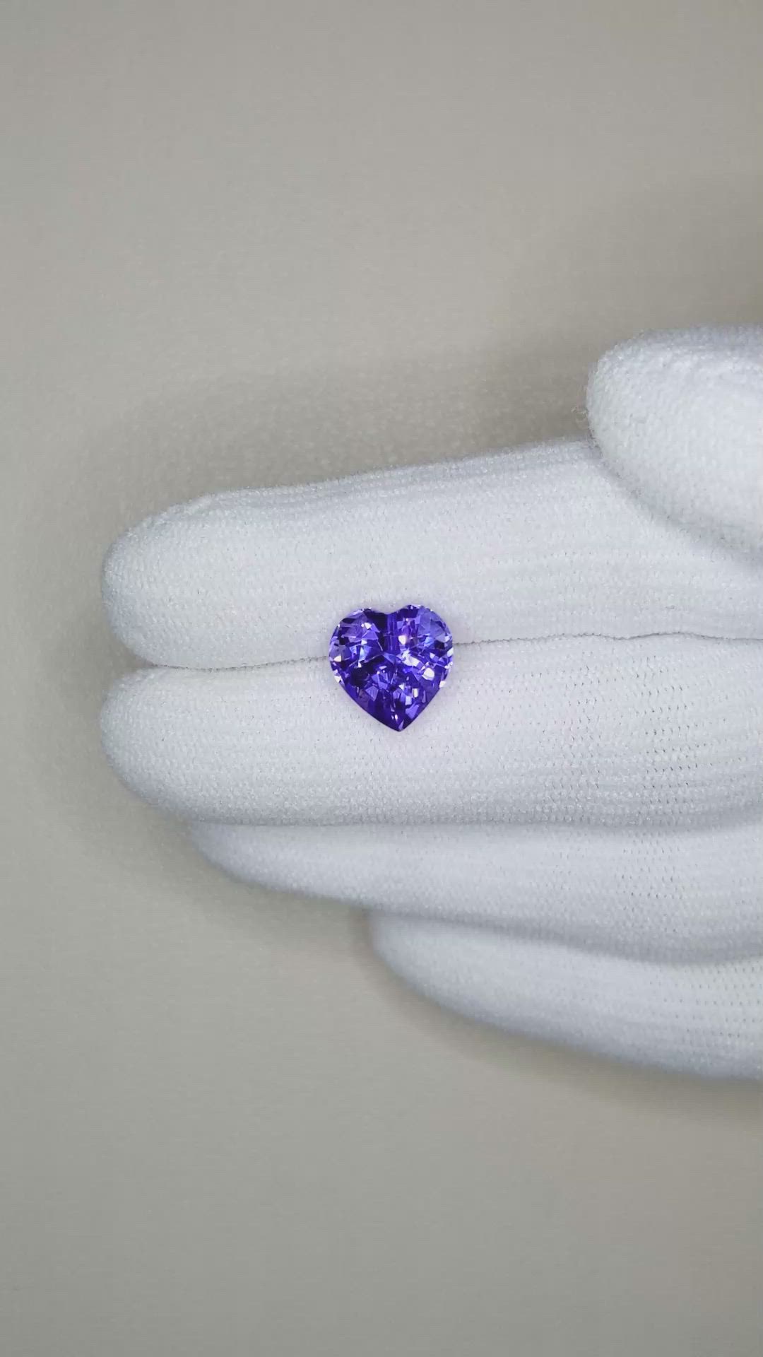 3.66 Ct. Tanzanite from Tanzania Size Video