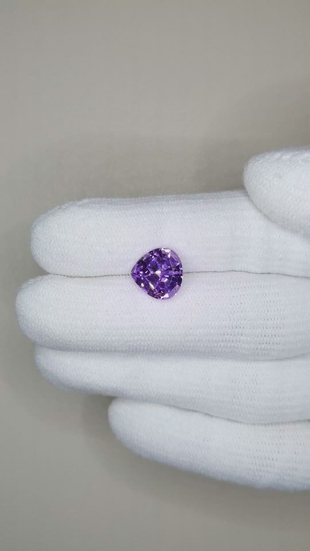 2.78 Ct. Tanzanite from Tanzania Size Video