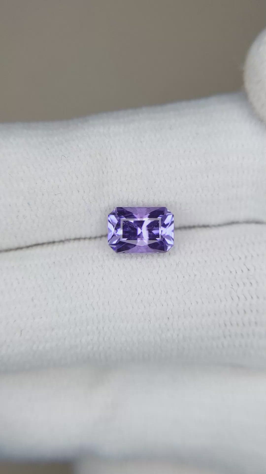 1.36 Ct. Tanzanite from Tanzania Size Video