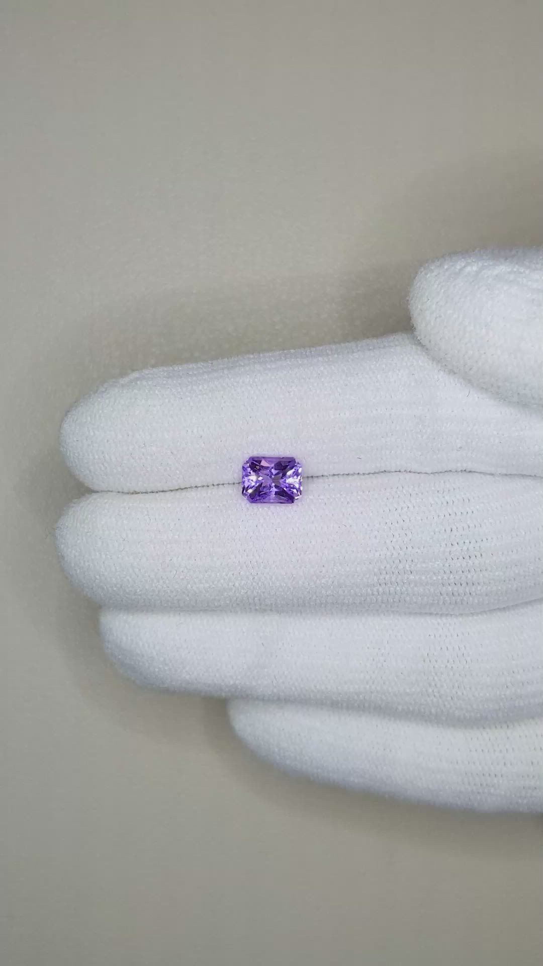 1.22 Ct. Tanzanite from Tanzania Size Video