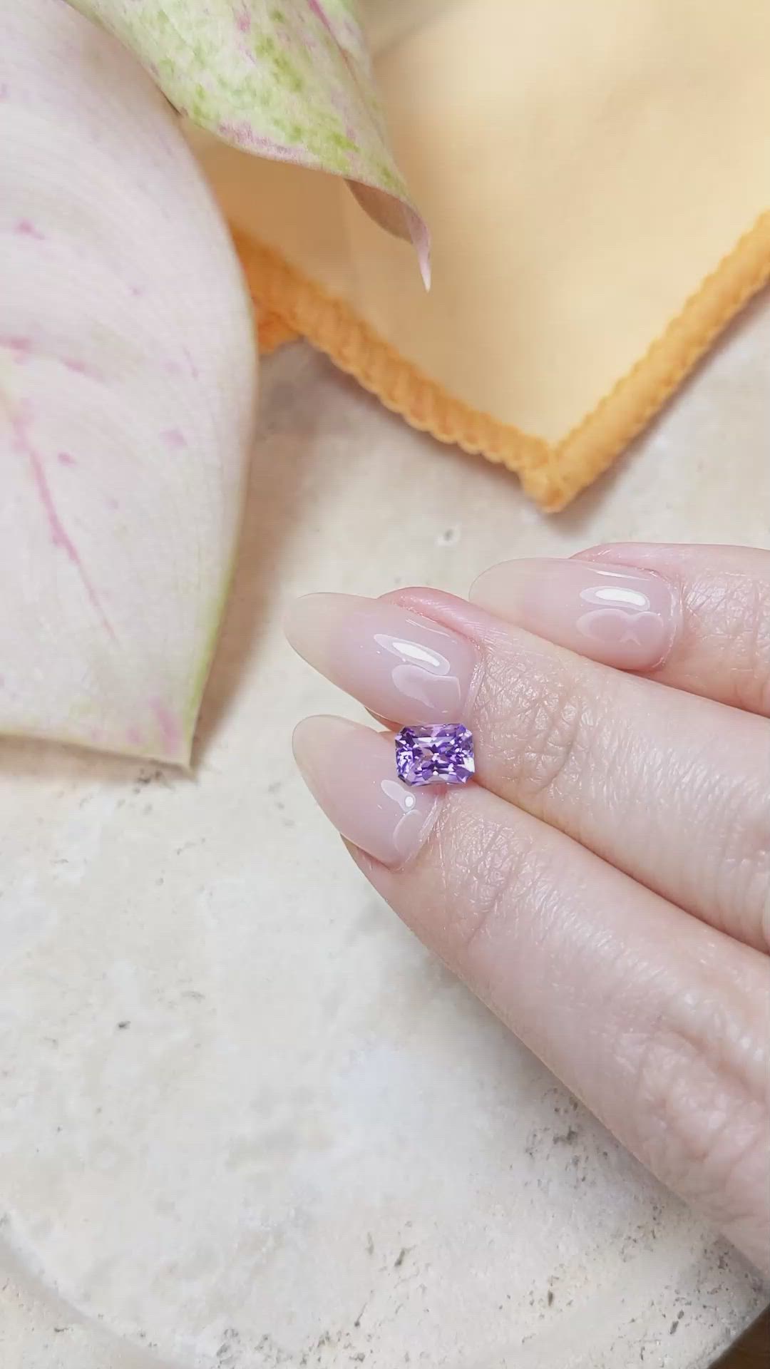 1.22 Ct. Tanzanite from Tanzania Size Video