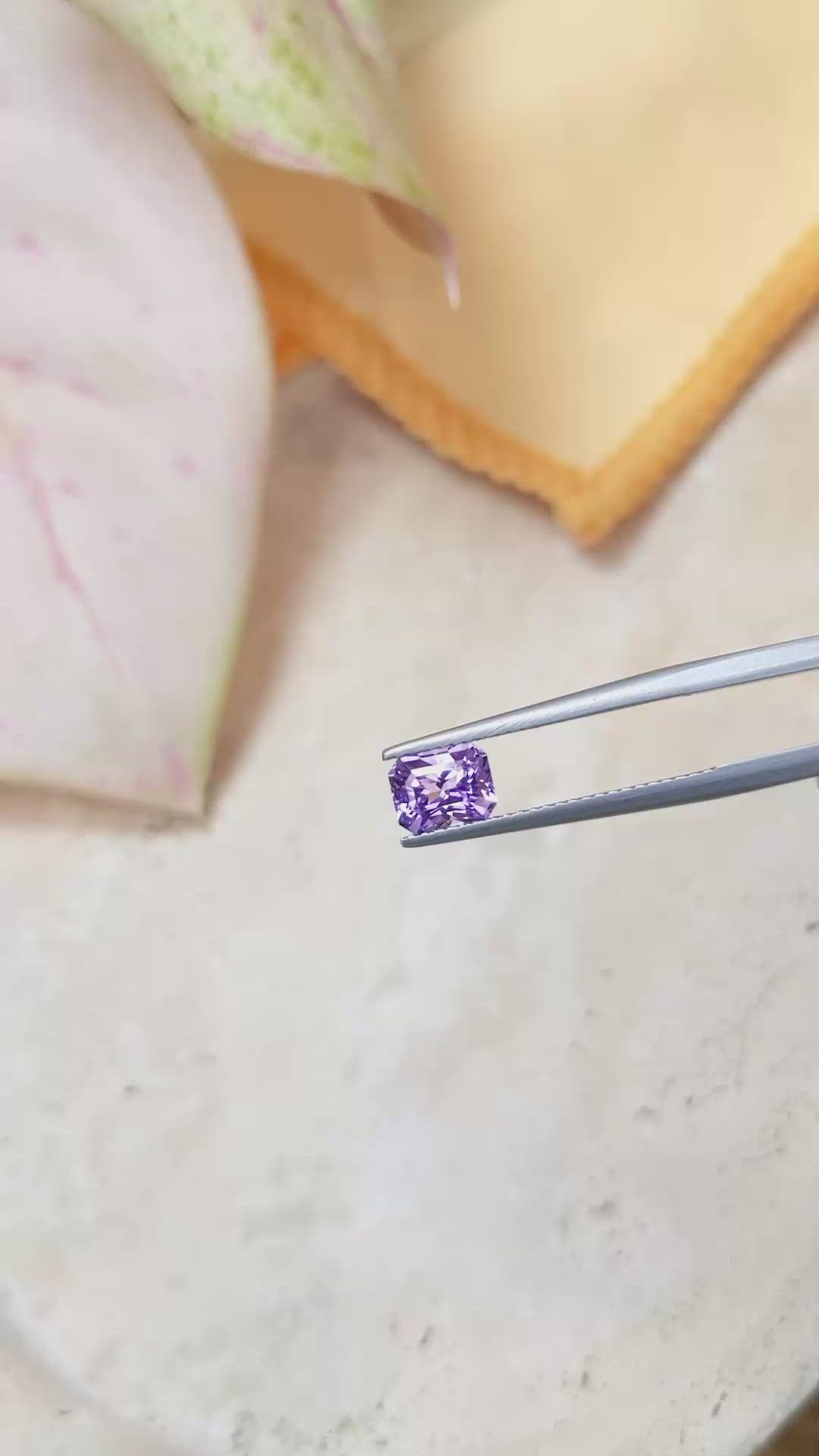 1.22 Ct. Tanzanite from Tanzania Size Video