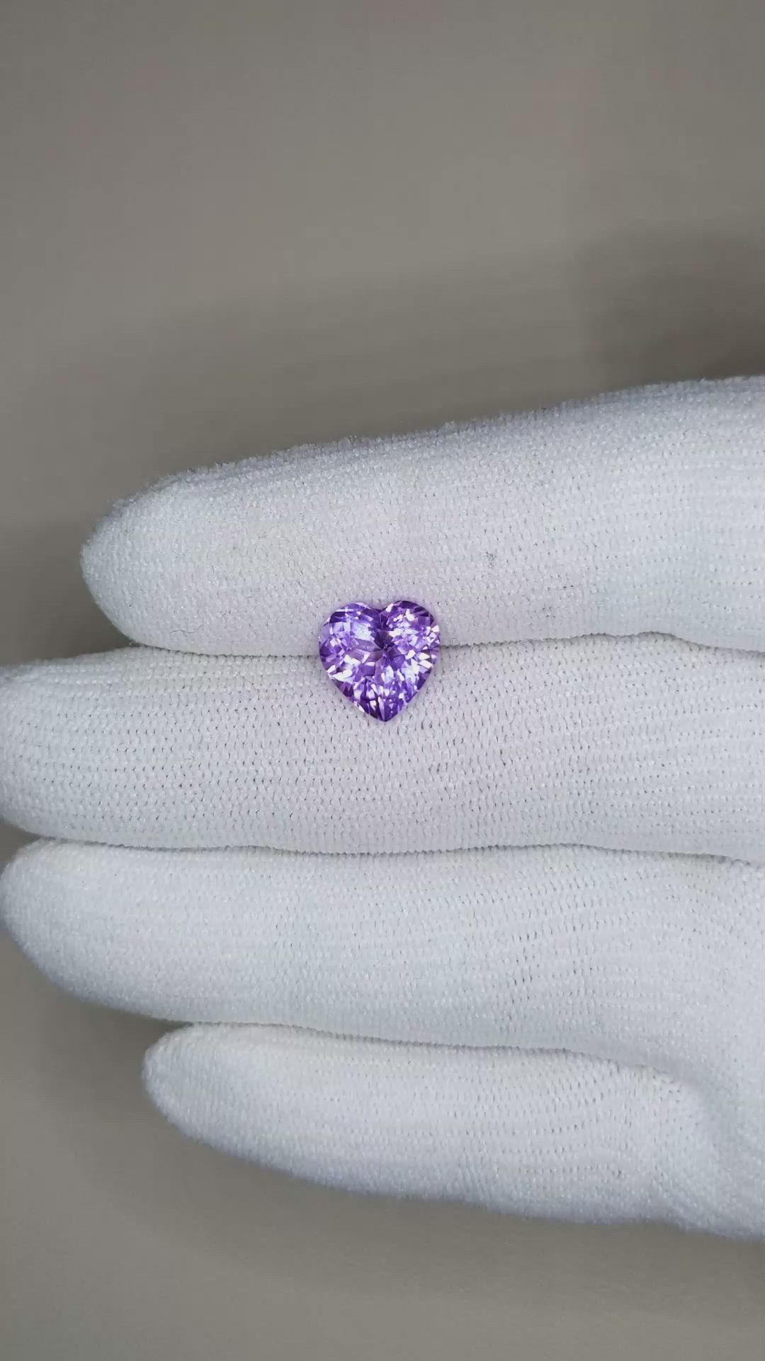 2.96 Ct. Tanzanite from Tanzania Size Video