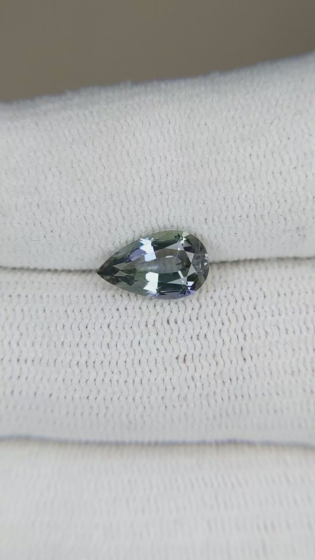 1.81 Ct. Tanzanite from Tanzania Size Video