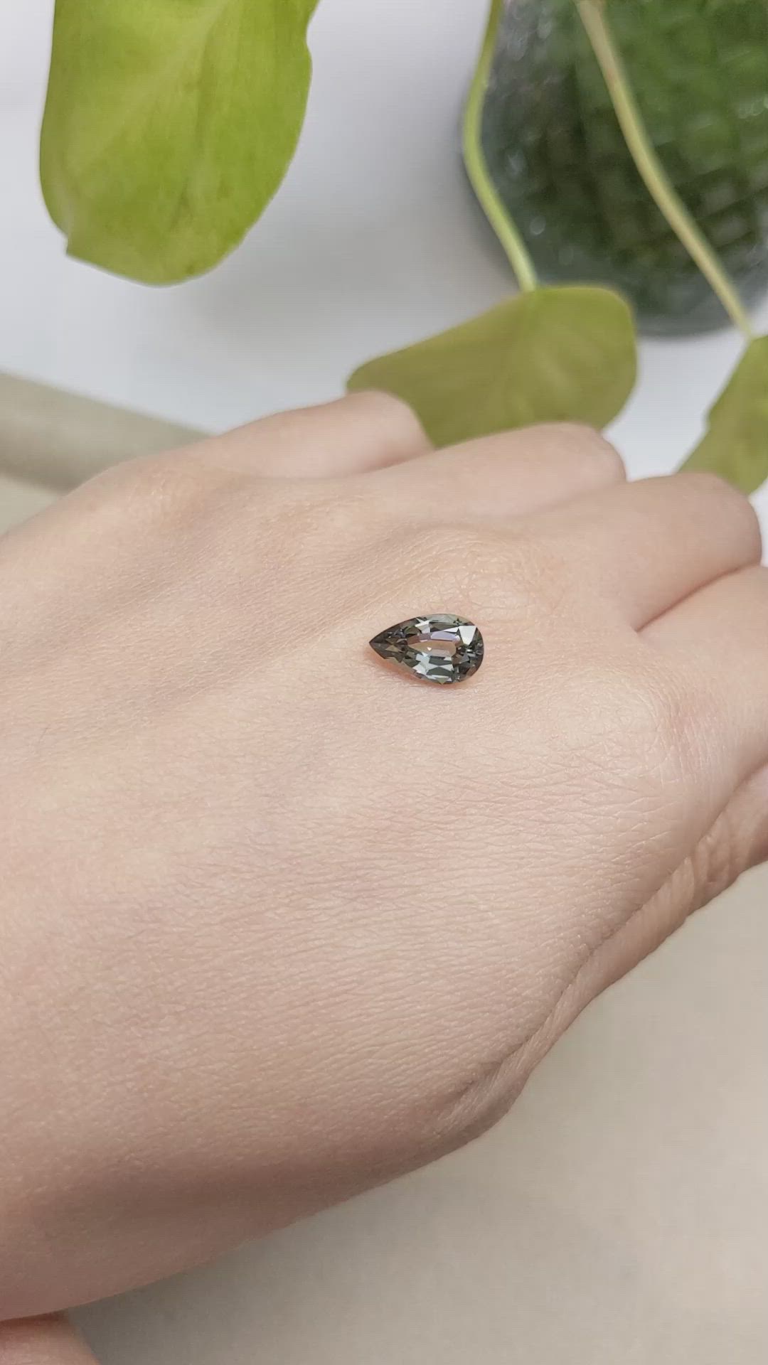 1.81 Ct. Tanzanite from Tanzania Size Video
