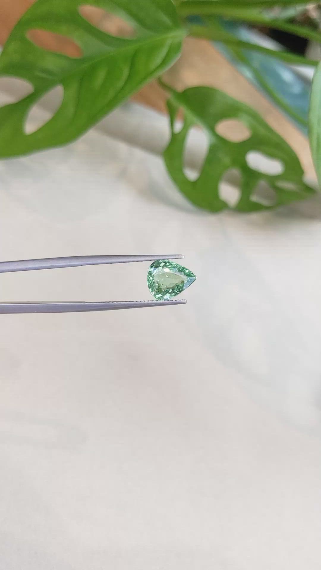 2.54 Ct. Tourmaline from Mozambique Size Video