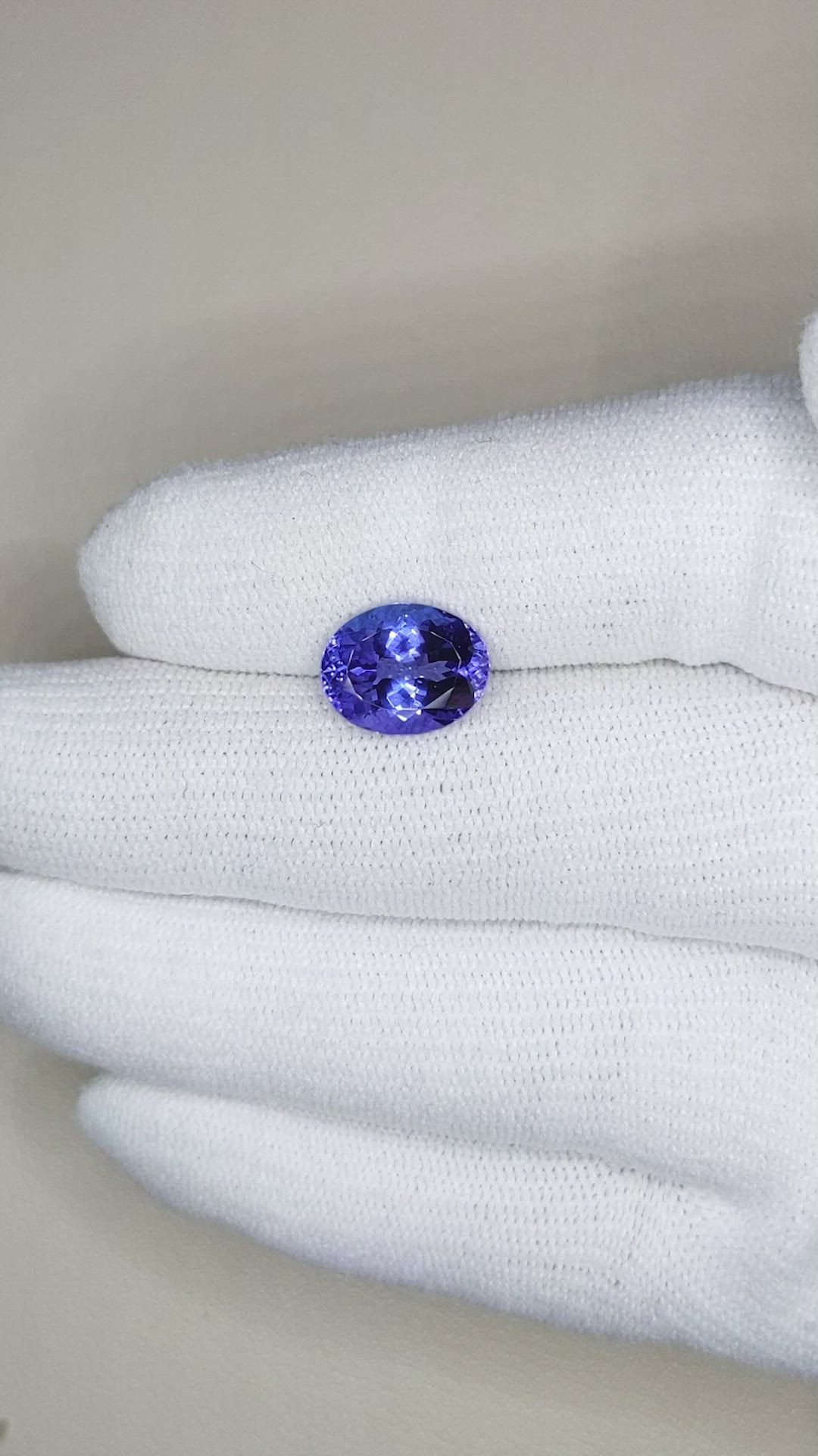 4.05 Ct. Tanzanite from Tanzania Size Video