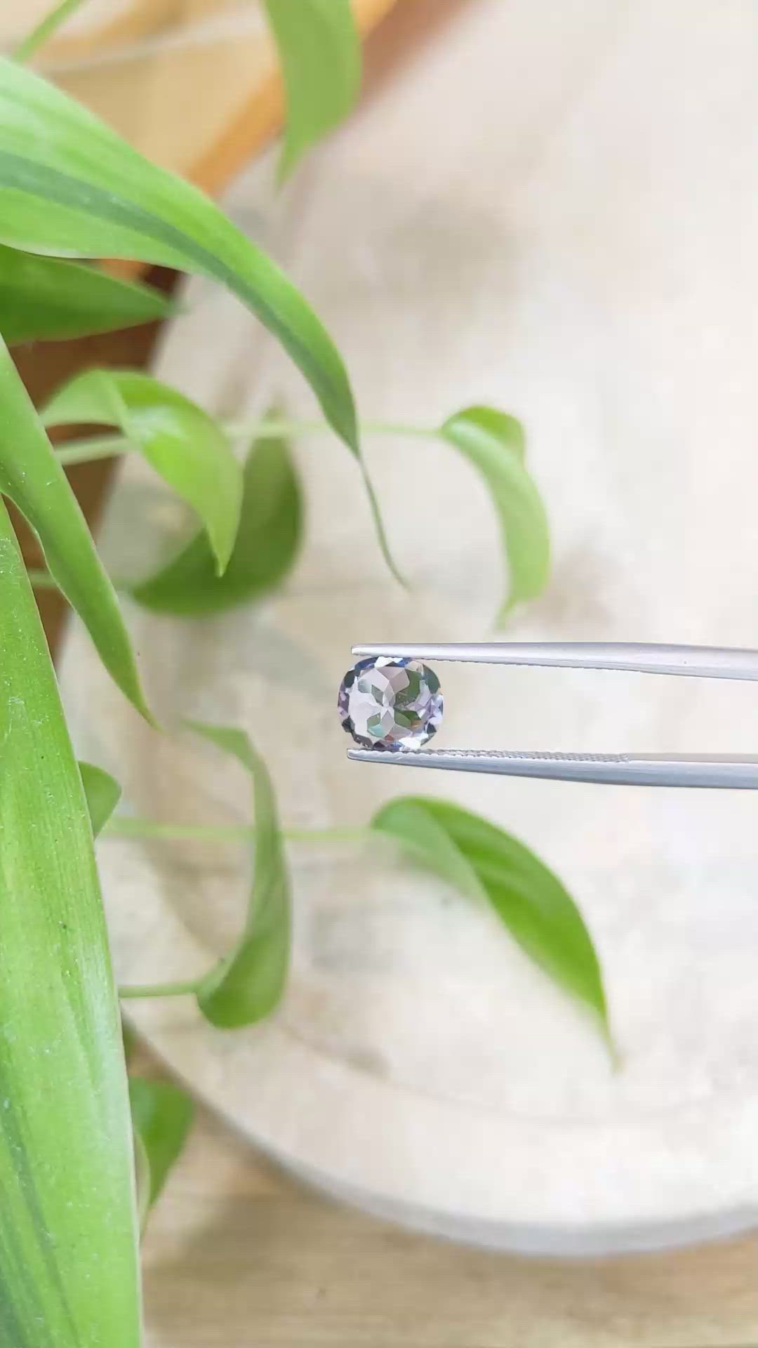 1.81 Ct. Tanzanite from Tanzania Size Video