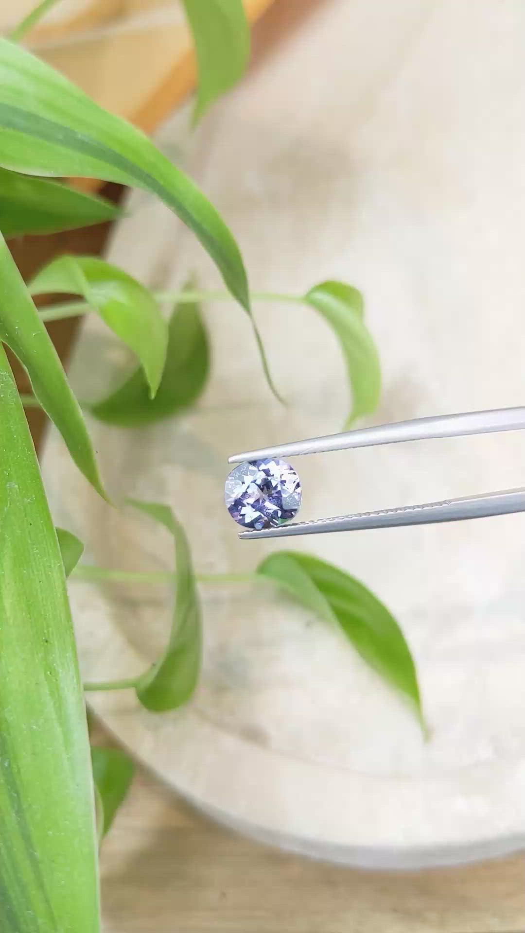 1.81 Ct. Tanzanite from Tanzania Size Video
