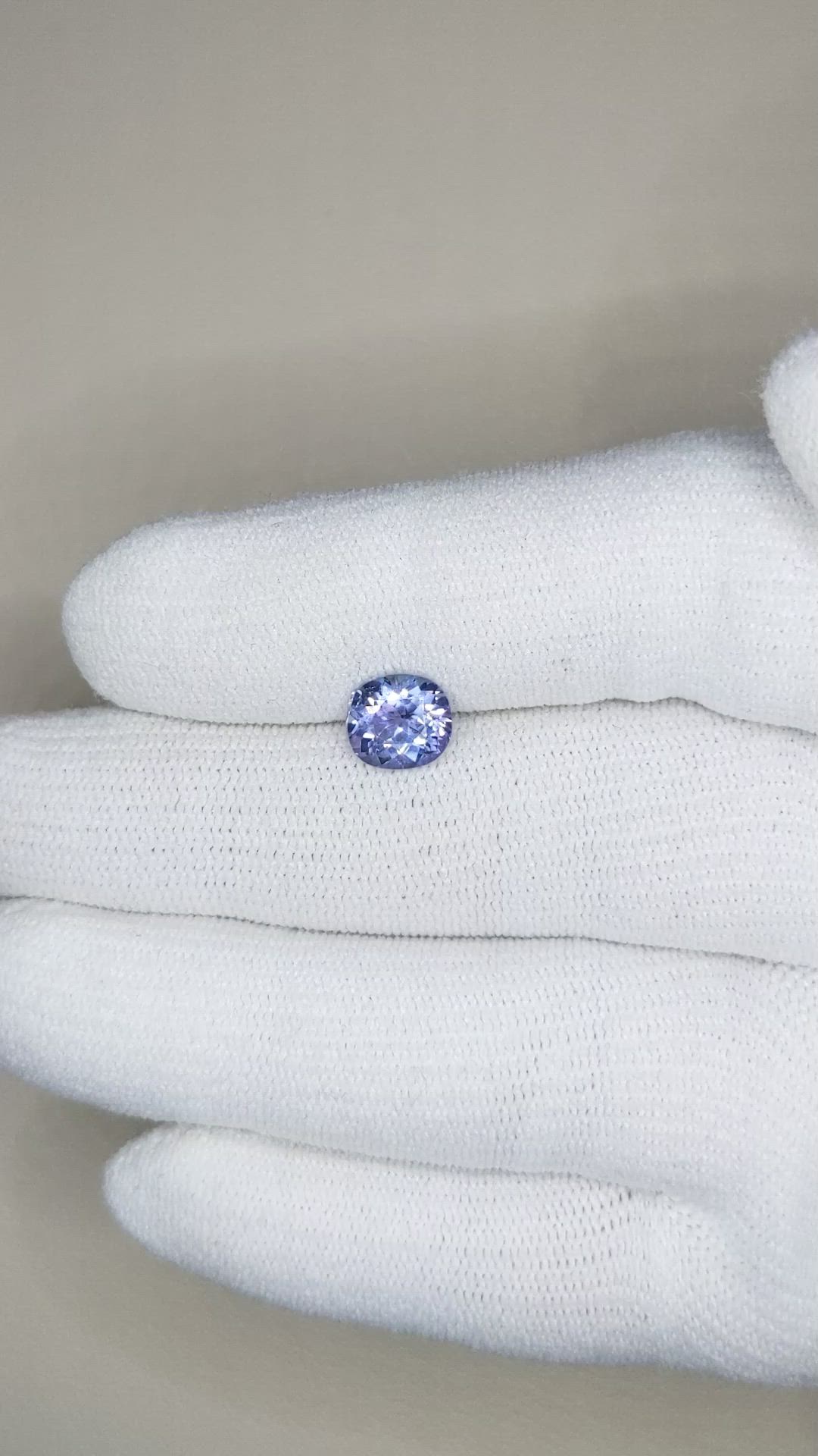 1.81 Ct. Tanzanite from Tanzania Size Video