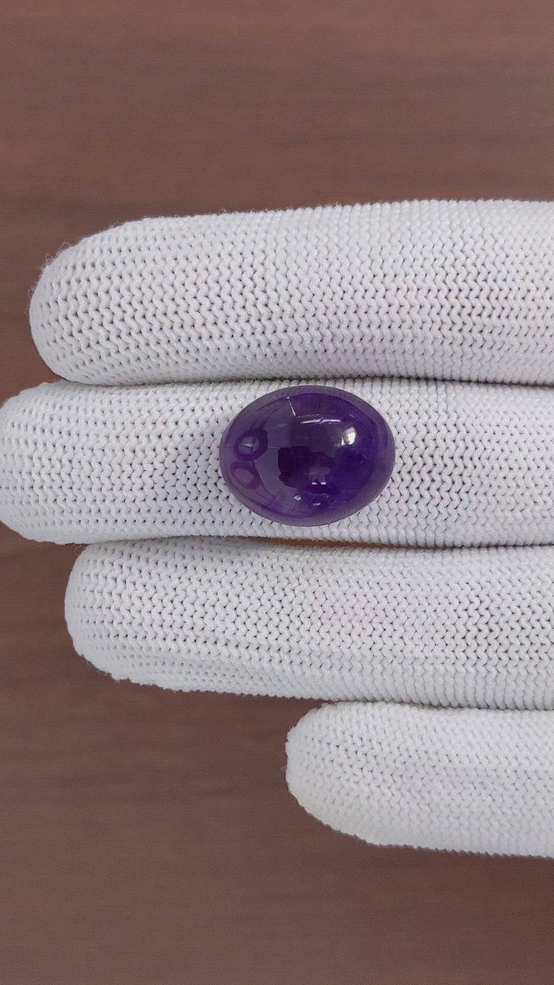 14.70 Ct. Amethyst from Africa Size Video