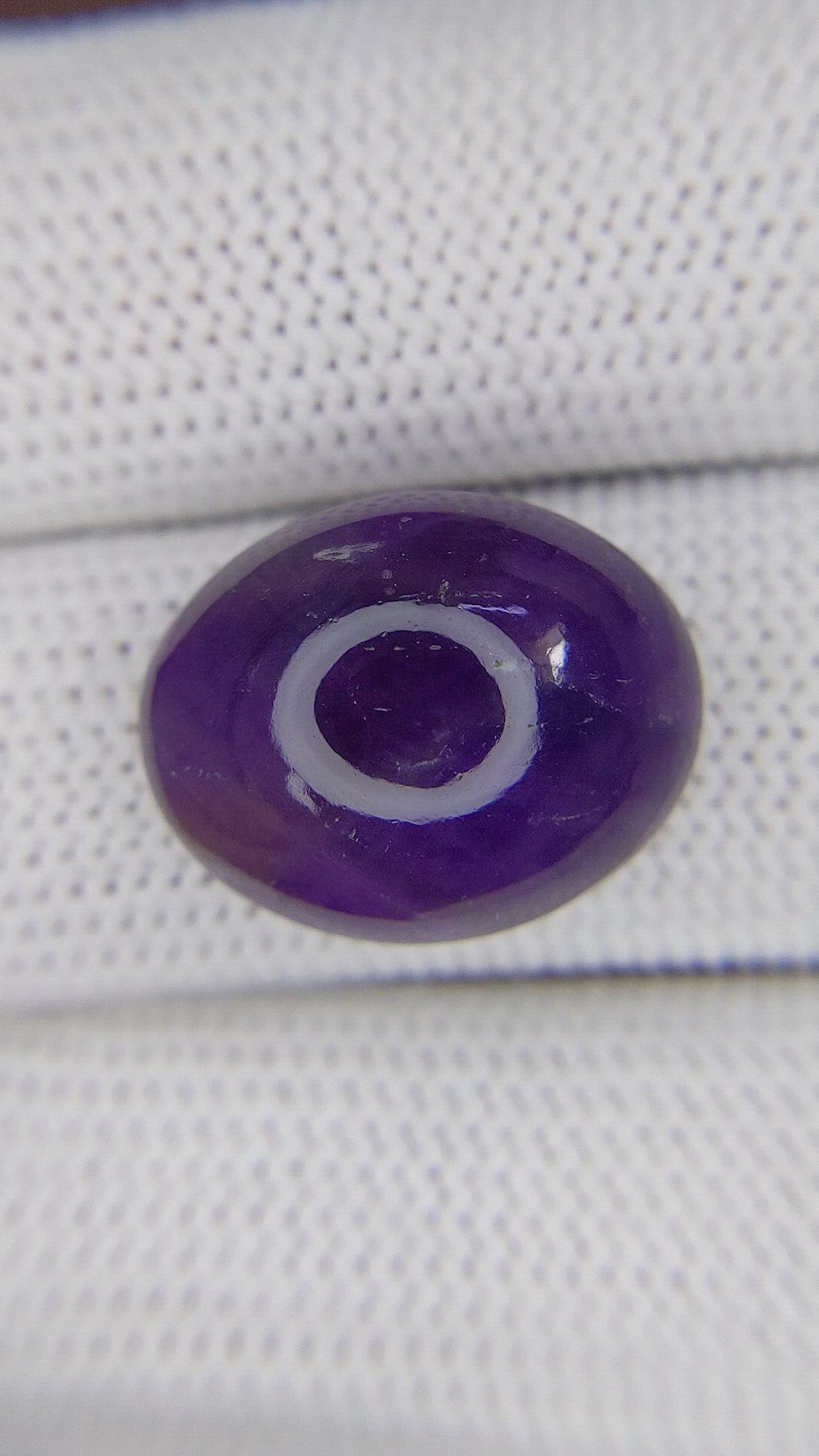 14.70 Ct. Amethyst from Africa Size Video