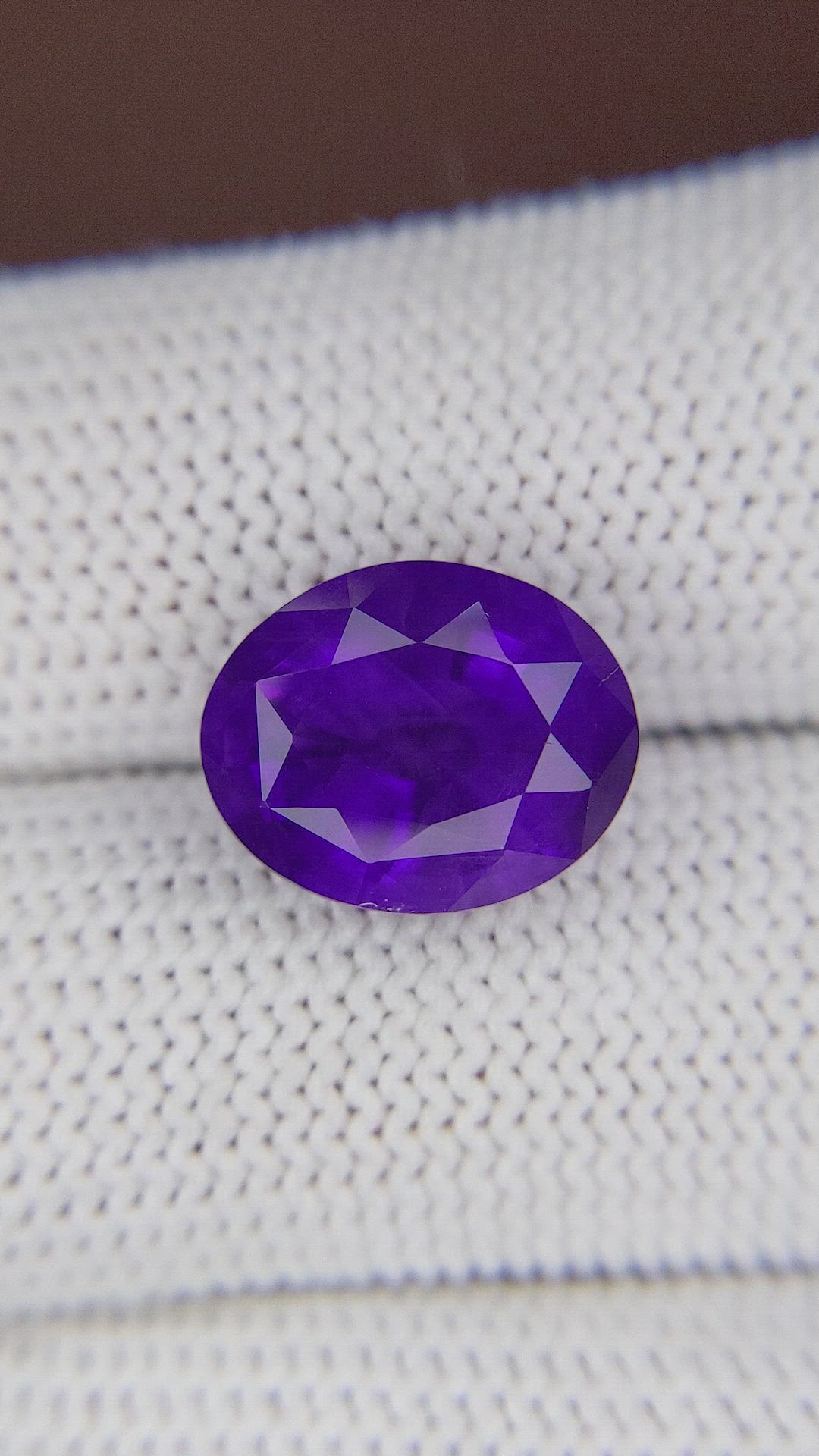 5.93 Ct. Amethyst from Africa Size Video