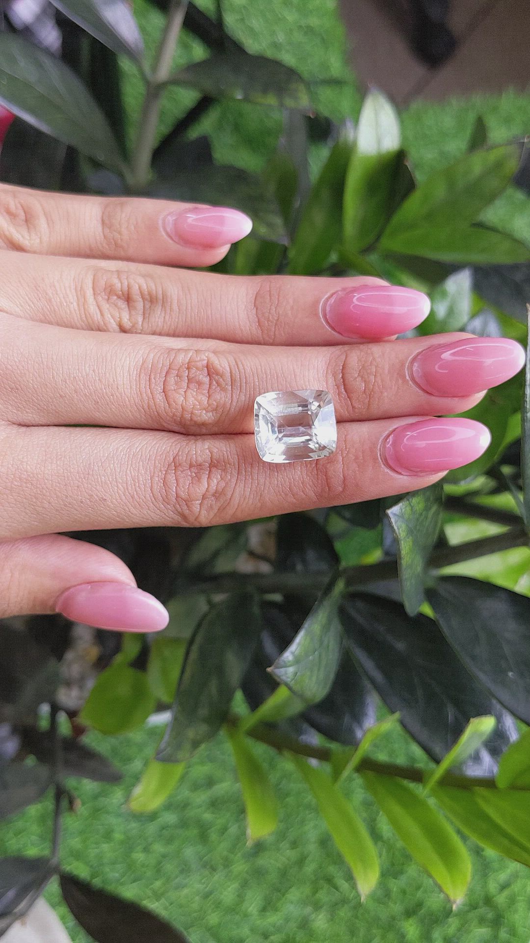 10.98 Ct. Quartz from Namibia Size Video