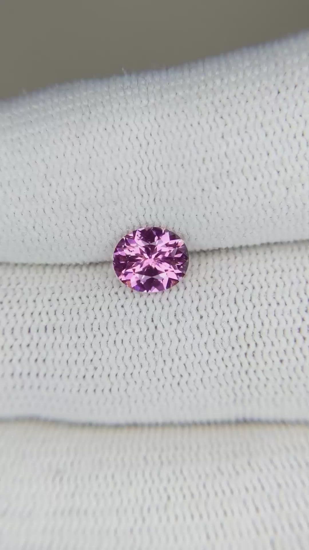 1.12 Ct. Spinel from Burma (Myanmar) Size Video