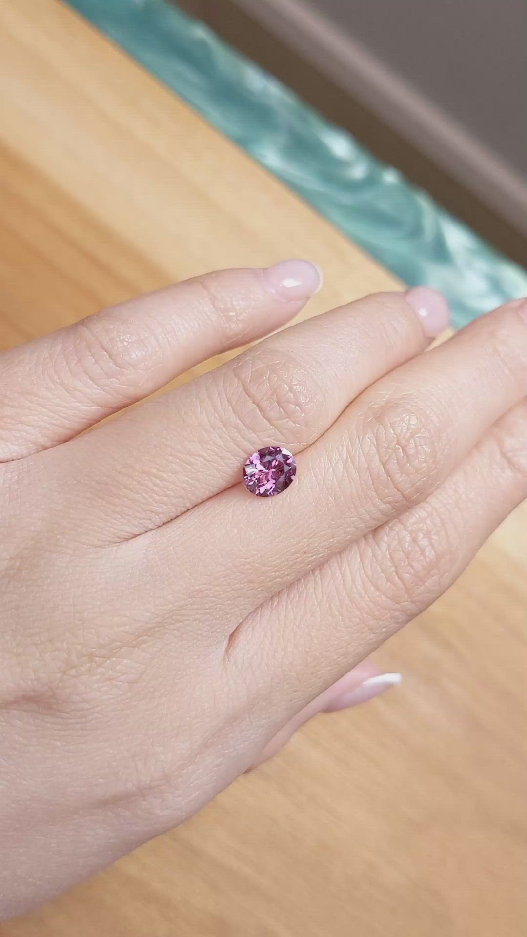 1.12 Ct. Spinel from Burma (Myanmar) Size Video