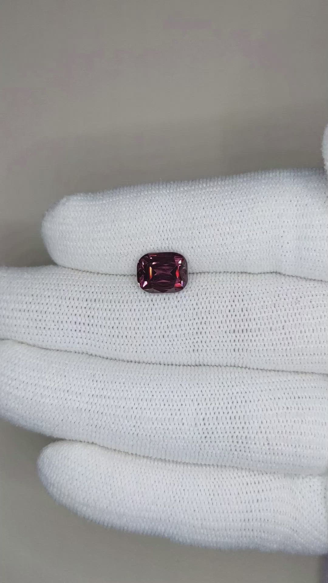 3.32 Ct. Spinel from Burma (Myanmar) Size Video