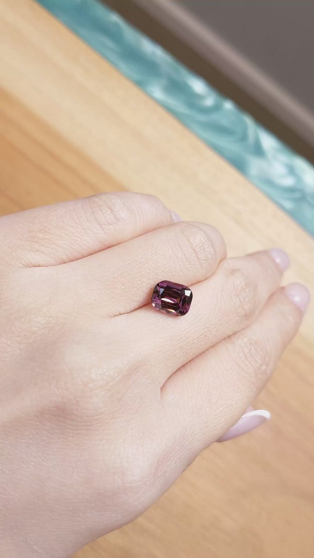 3.32 Ct. Spinel from Burma (Myanmar) Size Video