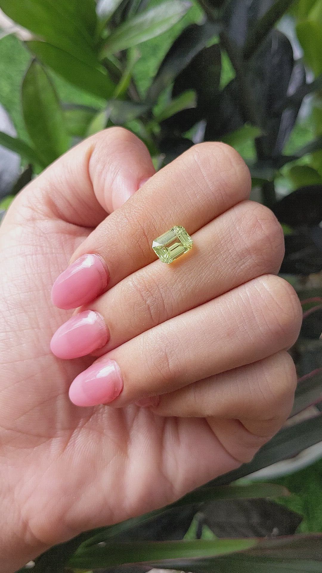 2.67 Ct. Chrysoberyl from Tanzania Size Video