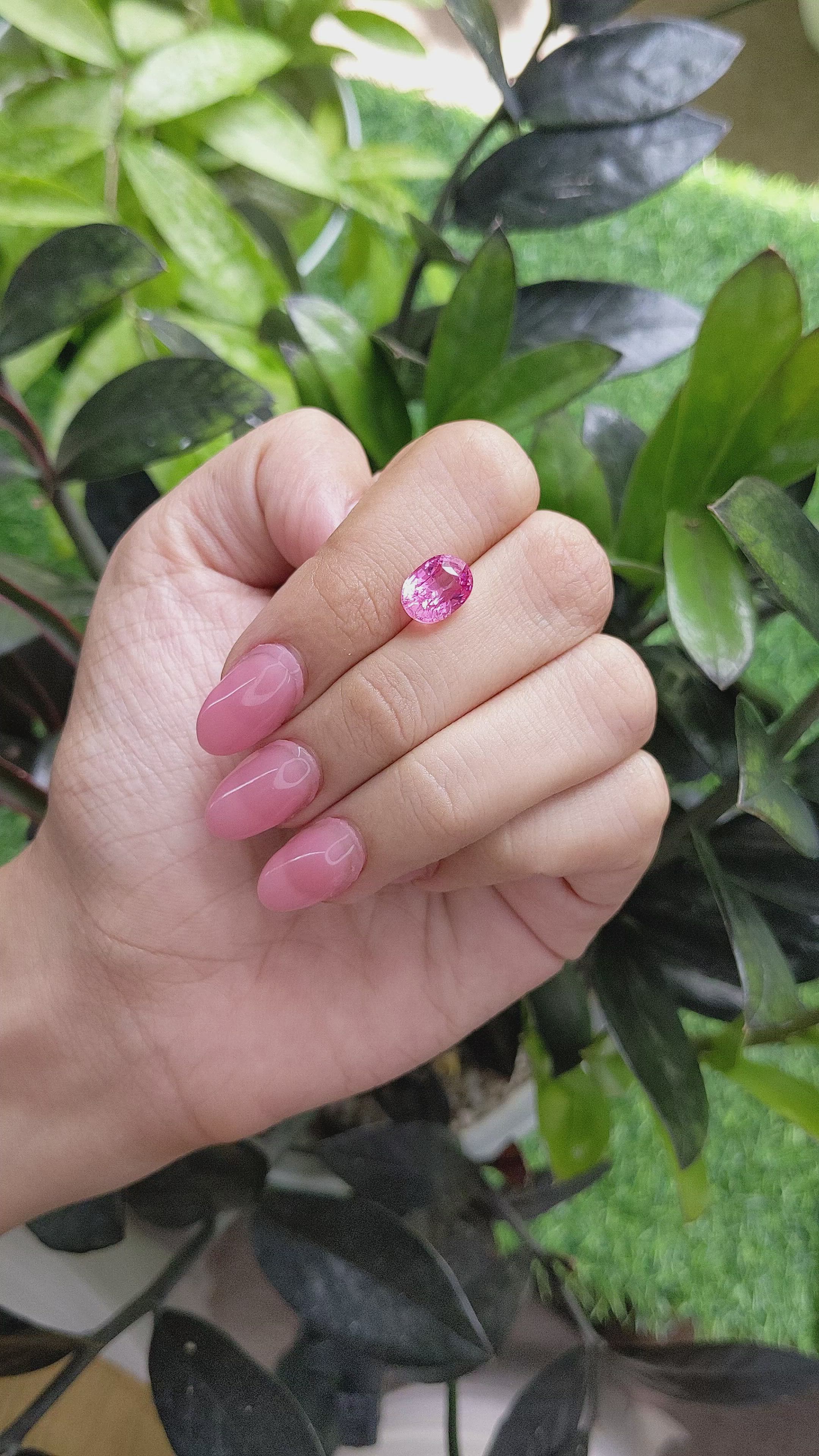 3.62 Ct. Spinel from Tanzania Size Video