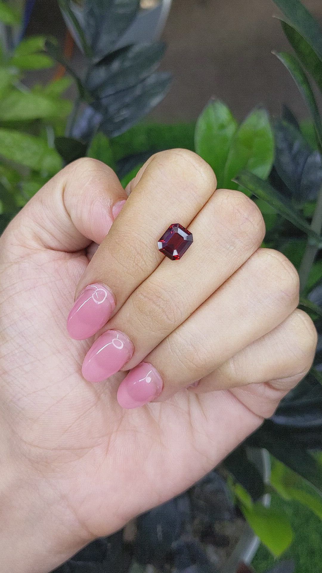 2.86 Ct. Zircon from Tanzania Size Video