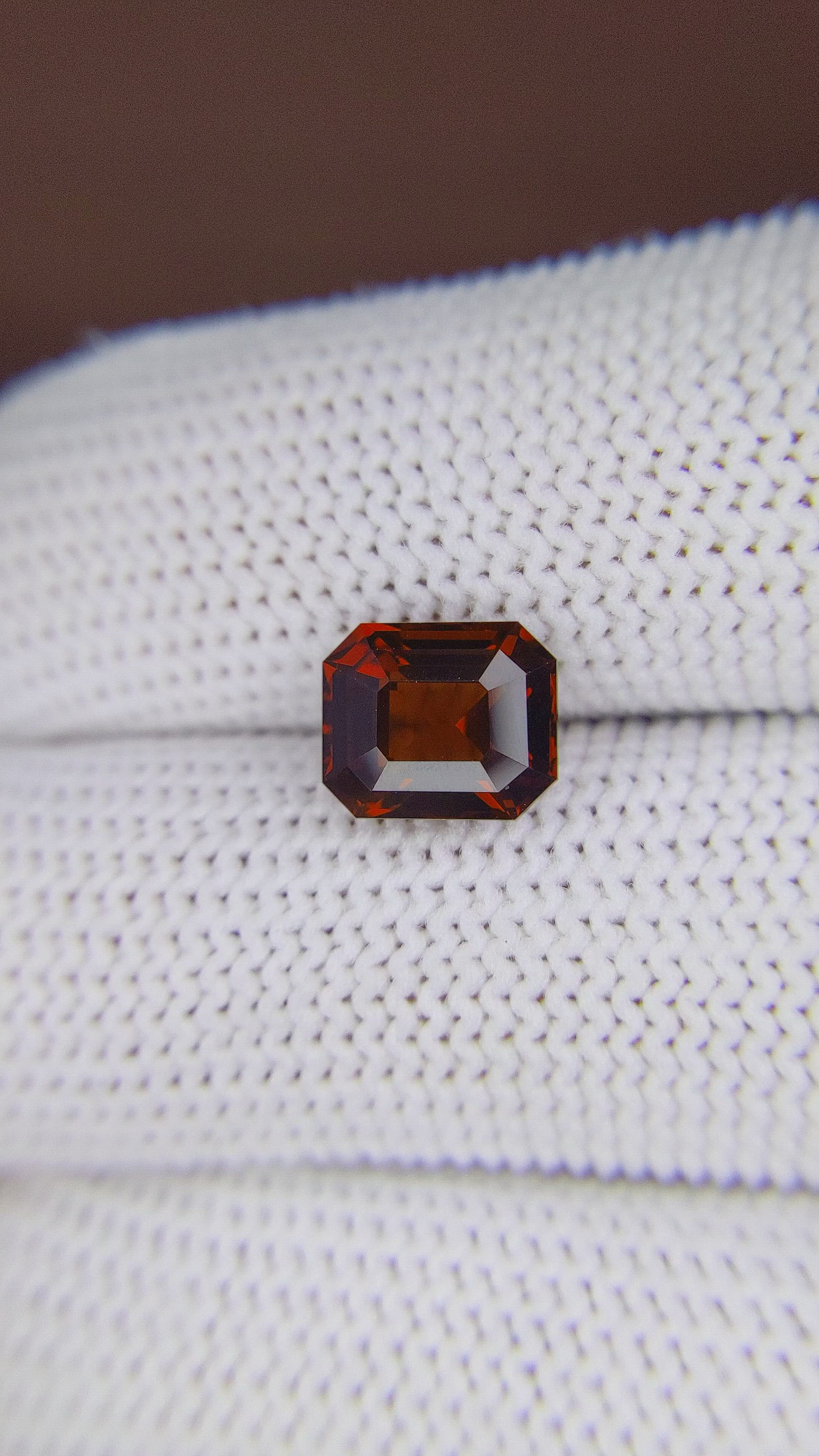2.86 Ct. Zircon from Tanzania Size Video
