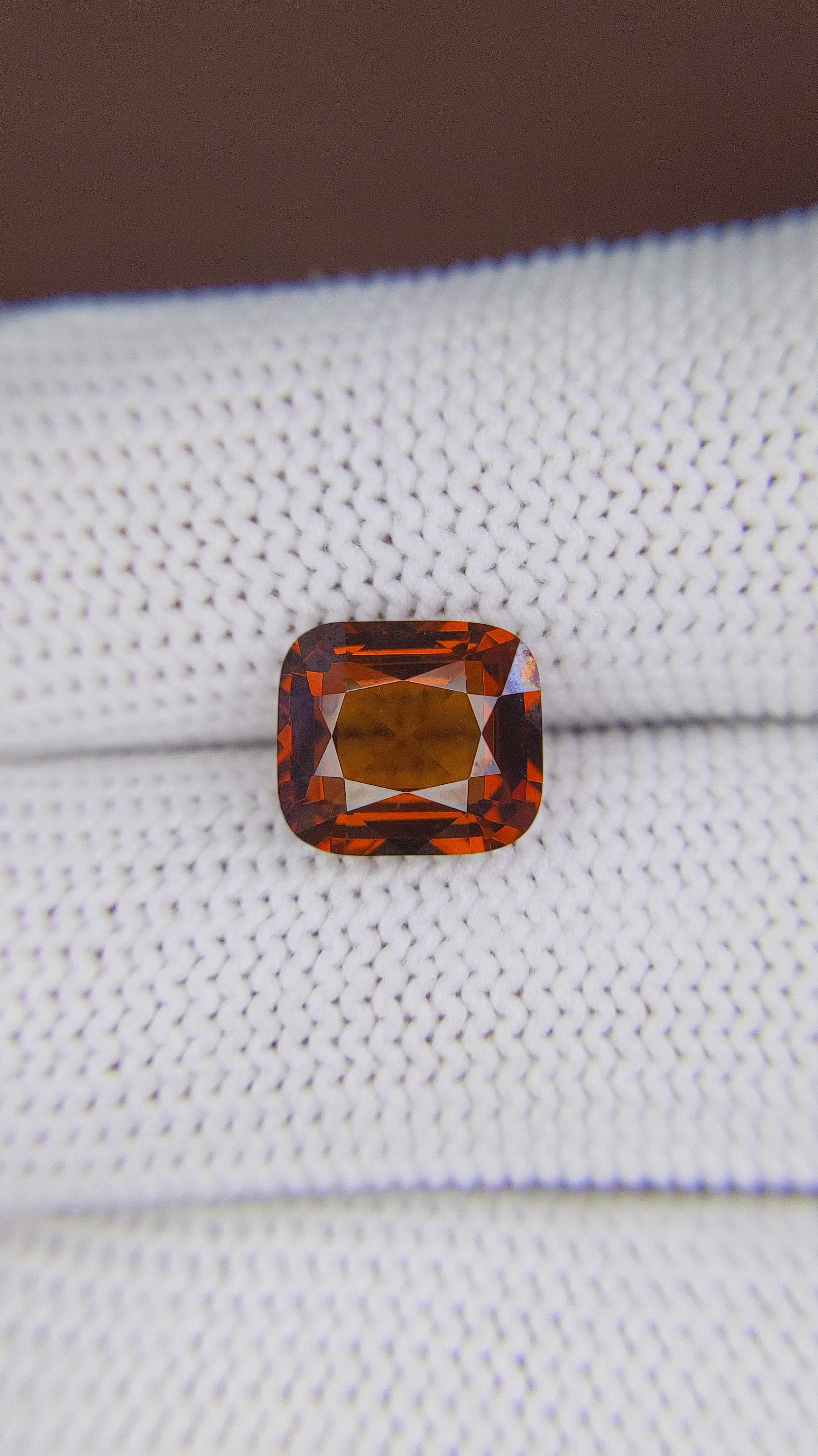 3.86 Ct. Zircon from Tanzania Size Video