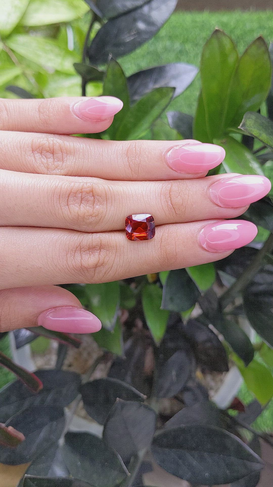 3.86 Ct. Zircon from Tanzania Size Video