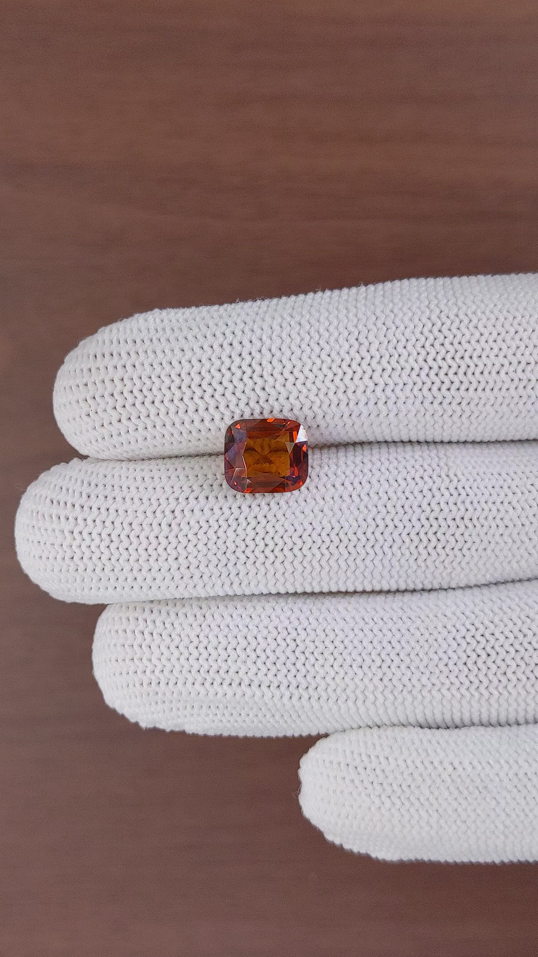 3.86 Ct. Zircon from Tanzania Size Video