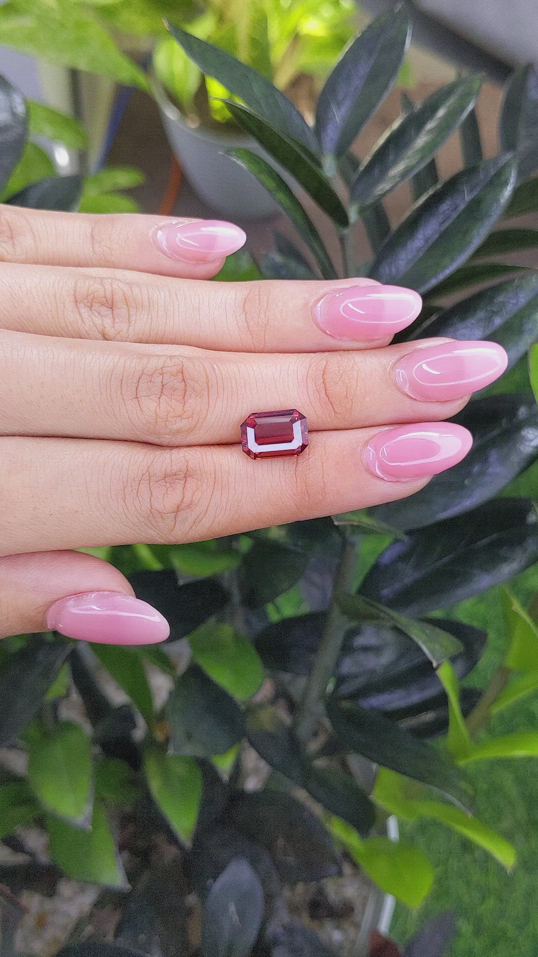 6.48 Ct. Zircon from Tanzania Size Video