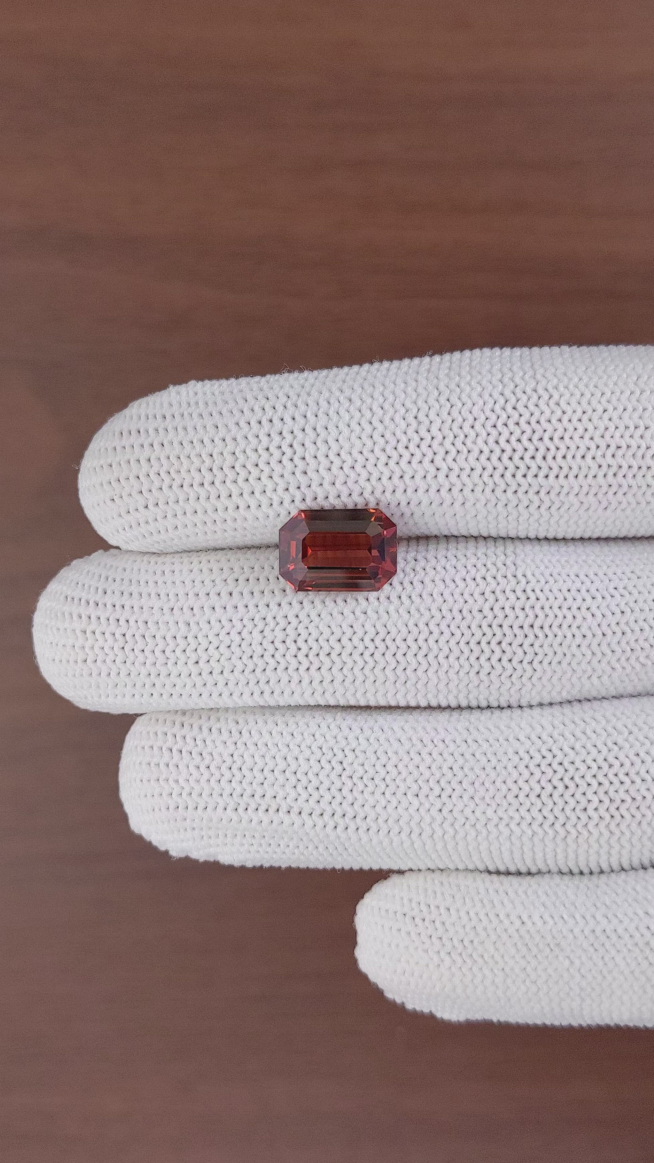 6.48 Ct. Zircon from Tanzania Size Video