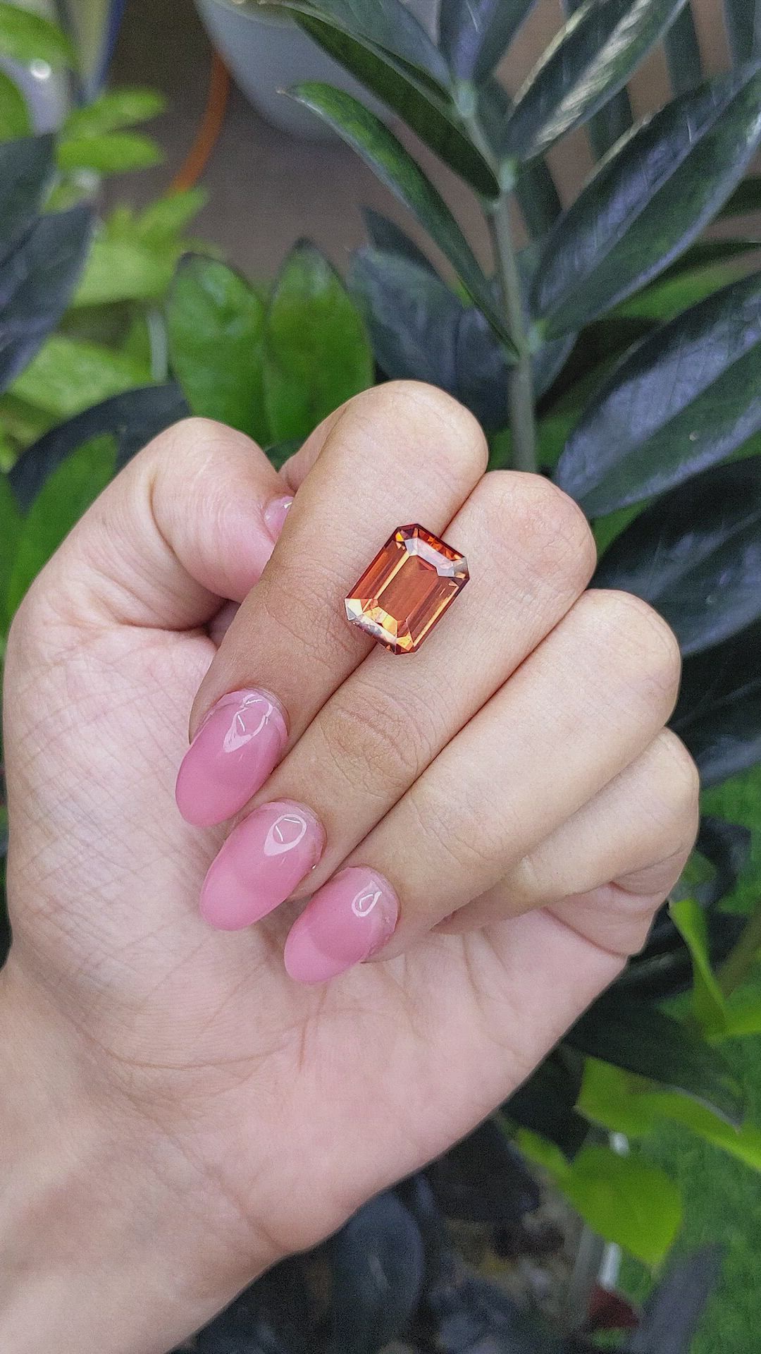11.50 Ct. Zircon from Tanzania Size Video