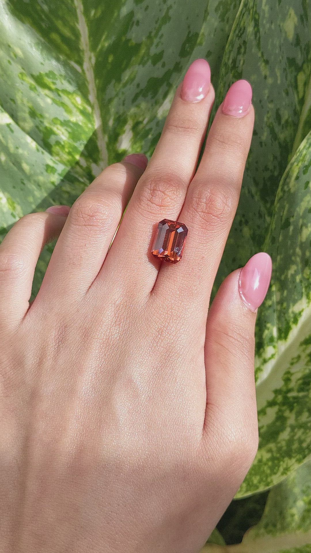 11.50 Ct. Zircon from Tanzania Size Video