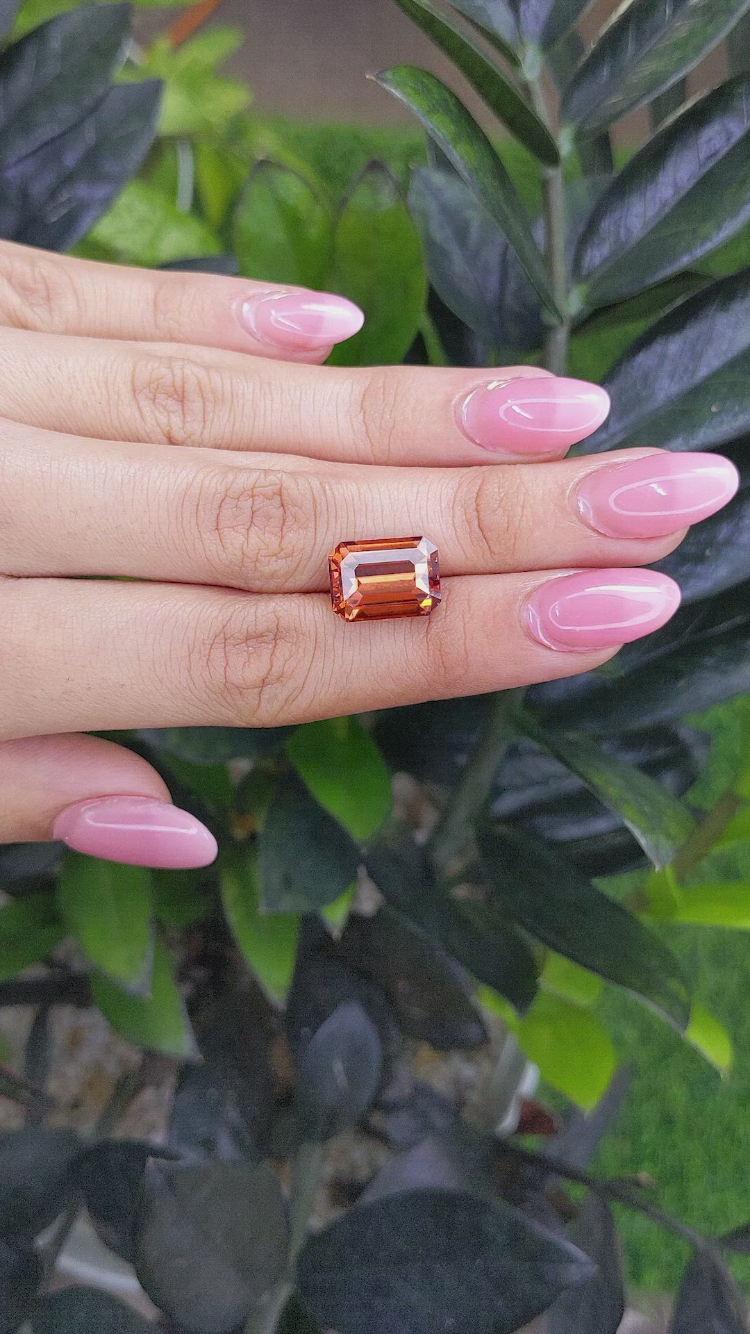 11.50 Ct. Zircon from Tanzania Size Video