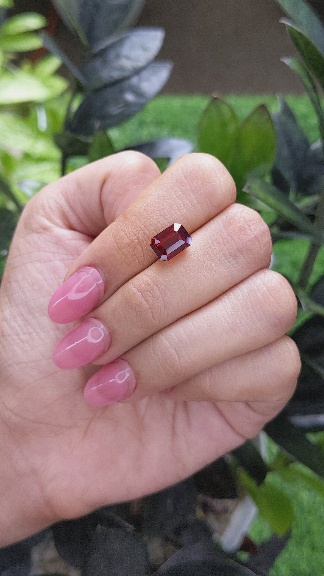 3.81 Ct. Zircon from Tanzania Size Video