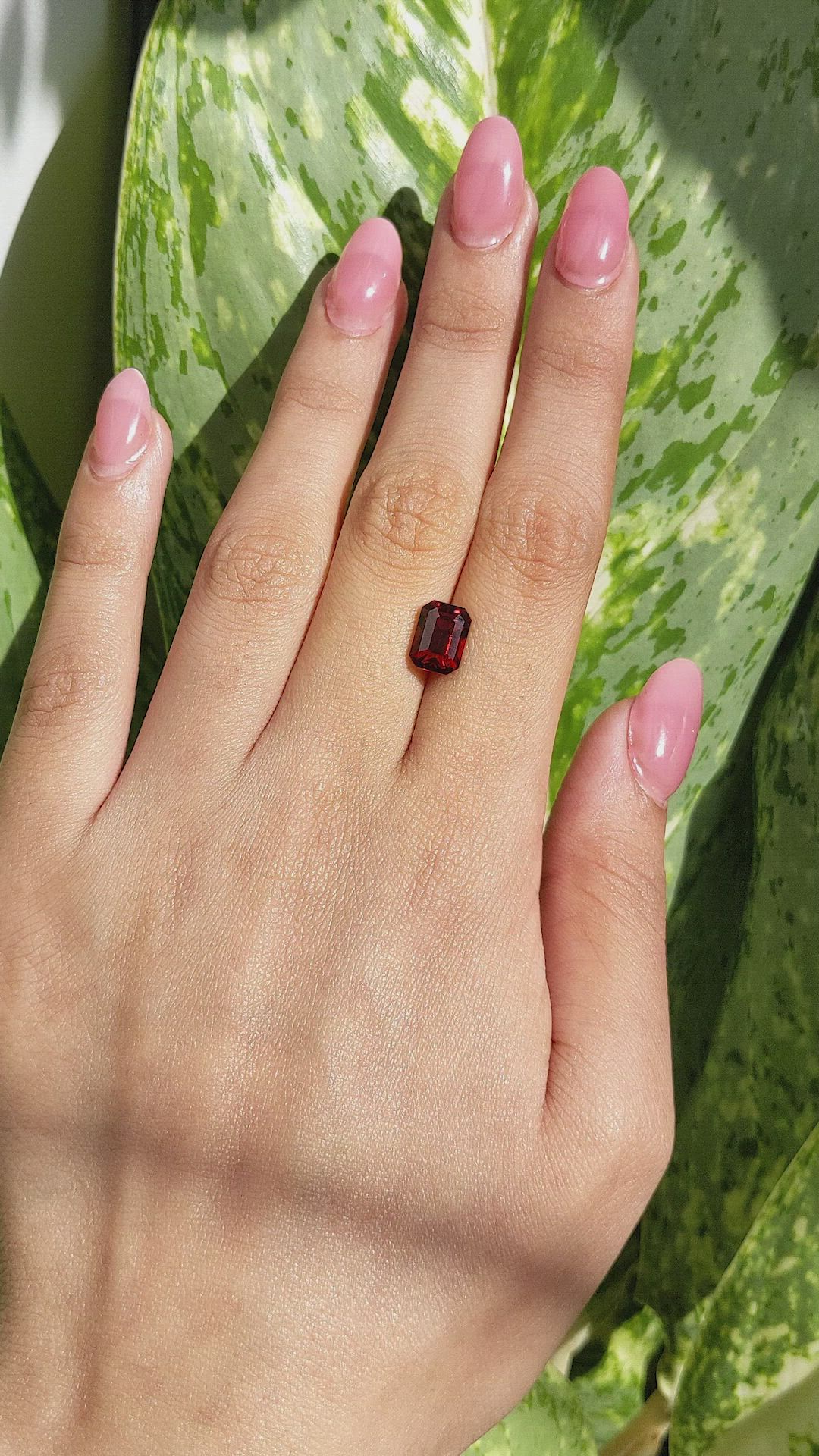 3.81 Ct. Zircon from Tanzania Size Video