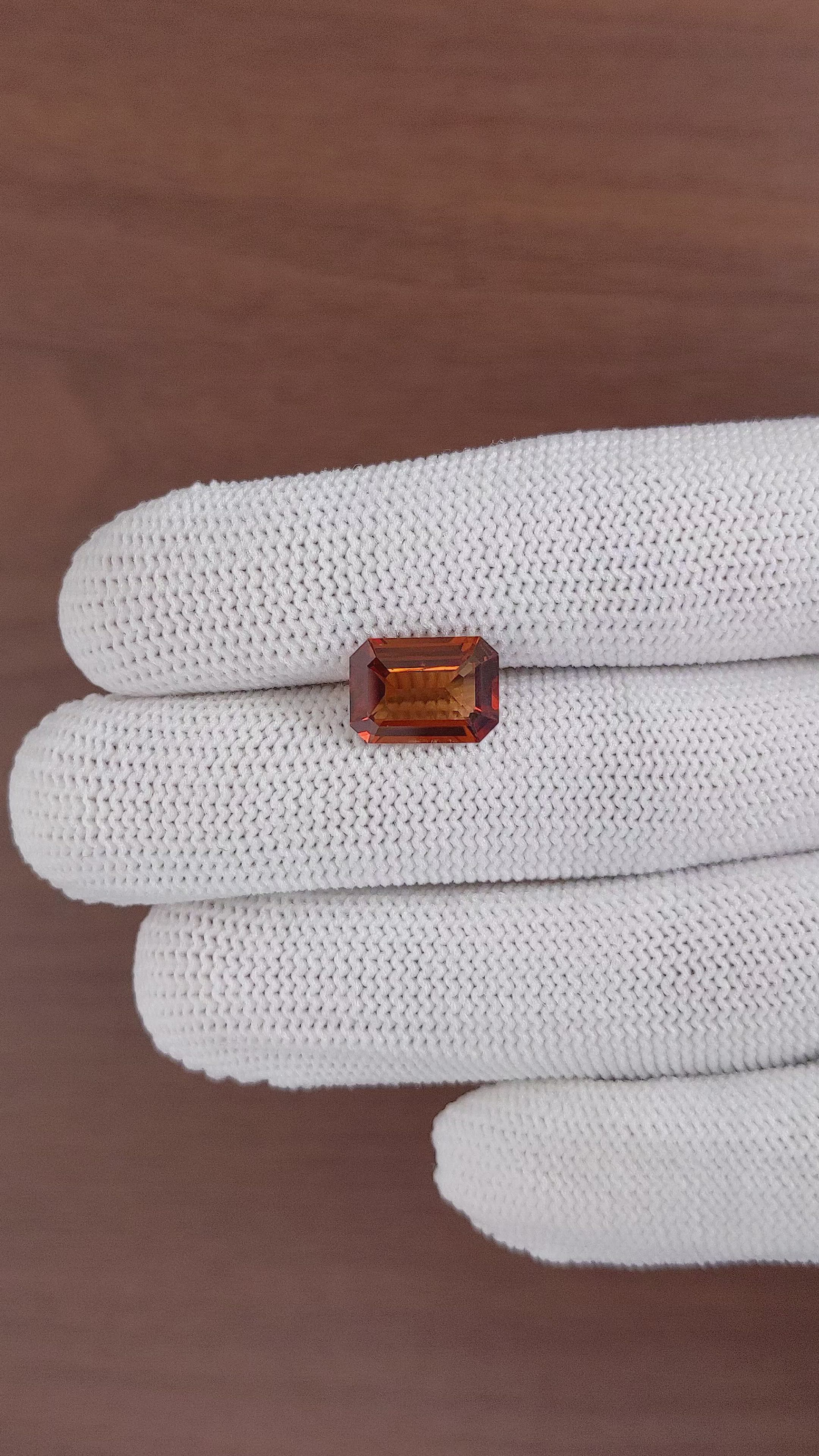 5.44 Ct. Zircon from Tanzania Size Video
