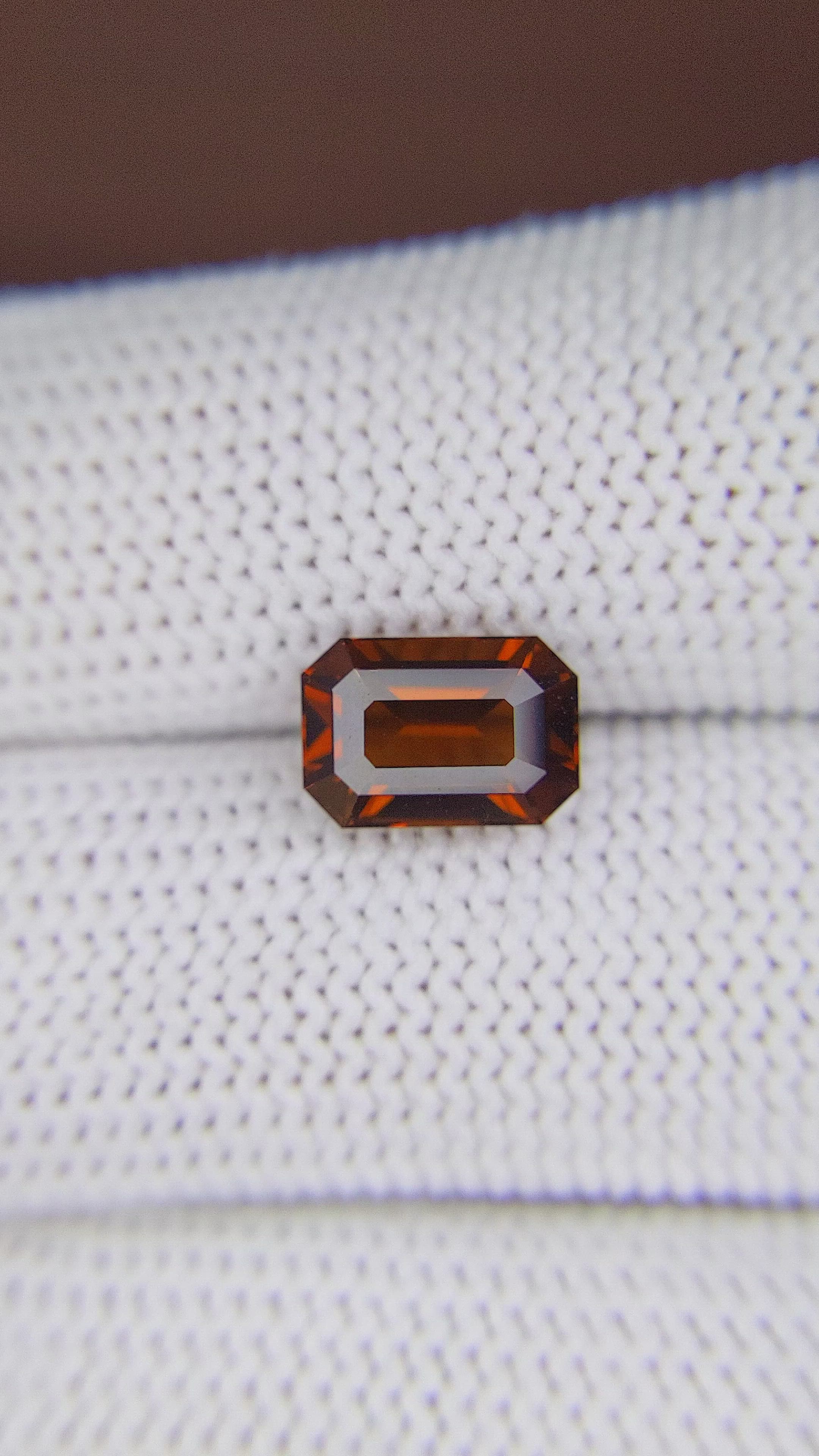 3.26 Ct. Zircon from Tanzania Size Video