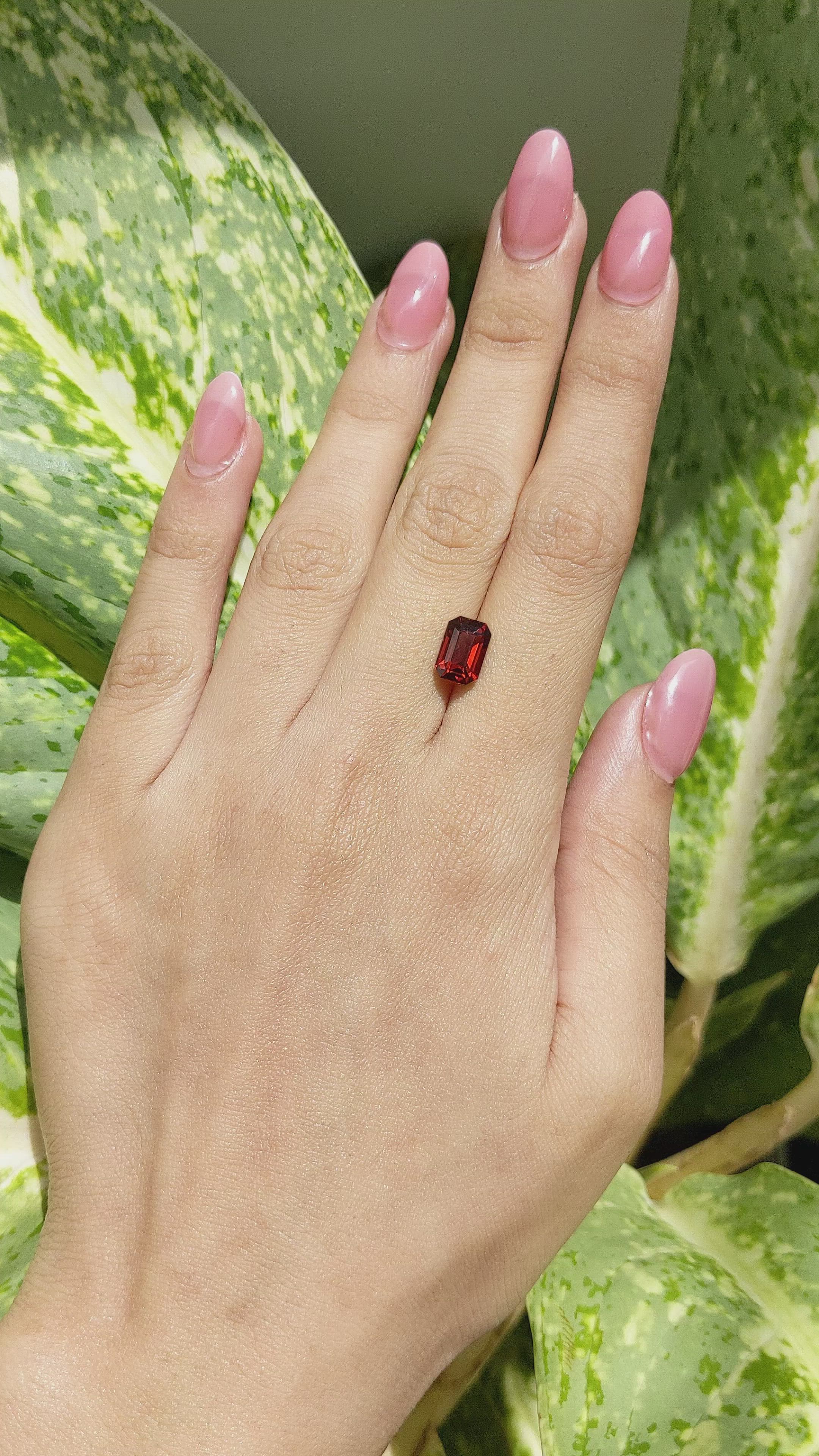 3.26 Ct. Zircon from Tanzania Size Video