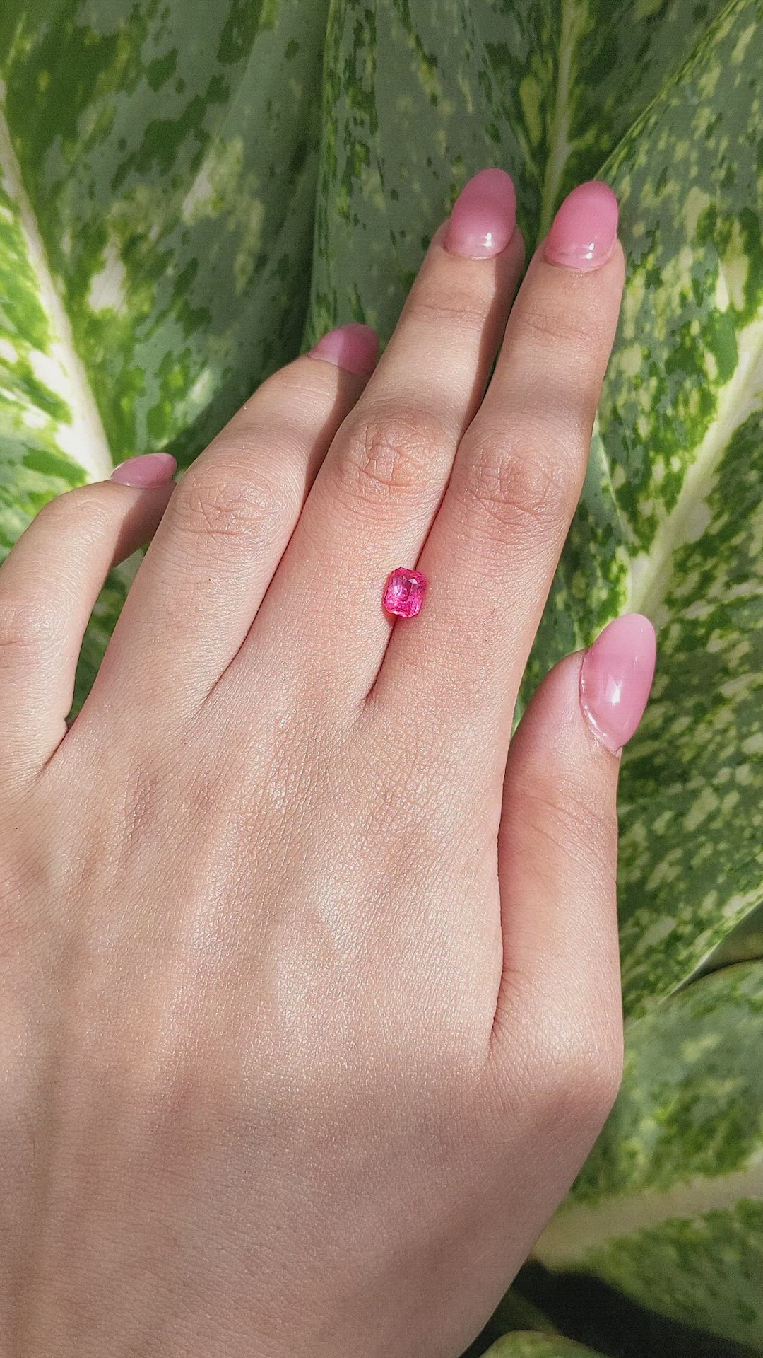 1.07 Ct. Spinel from Tanzania Size Video