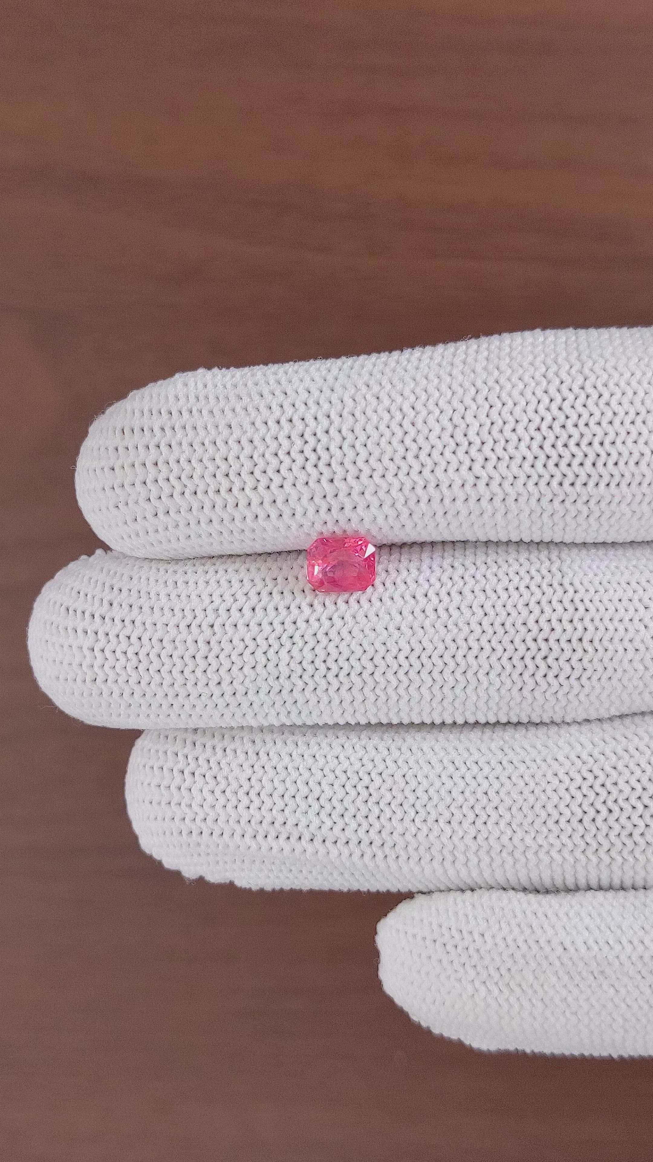 1.07 Ct. Spinel from Tanzania Size Video
