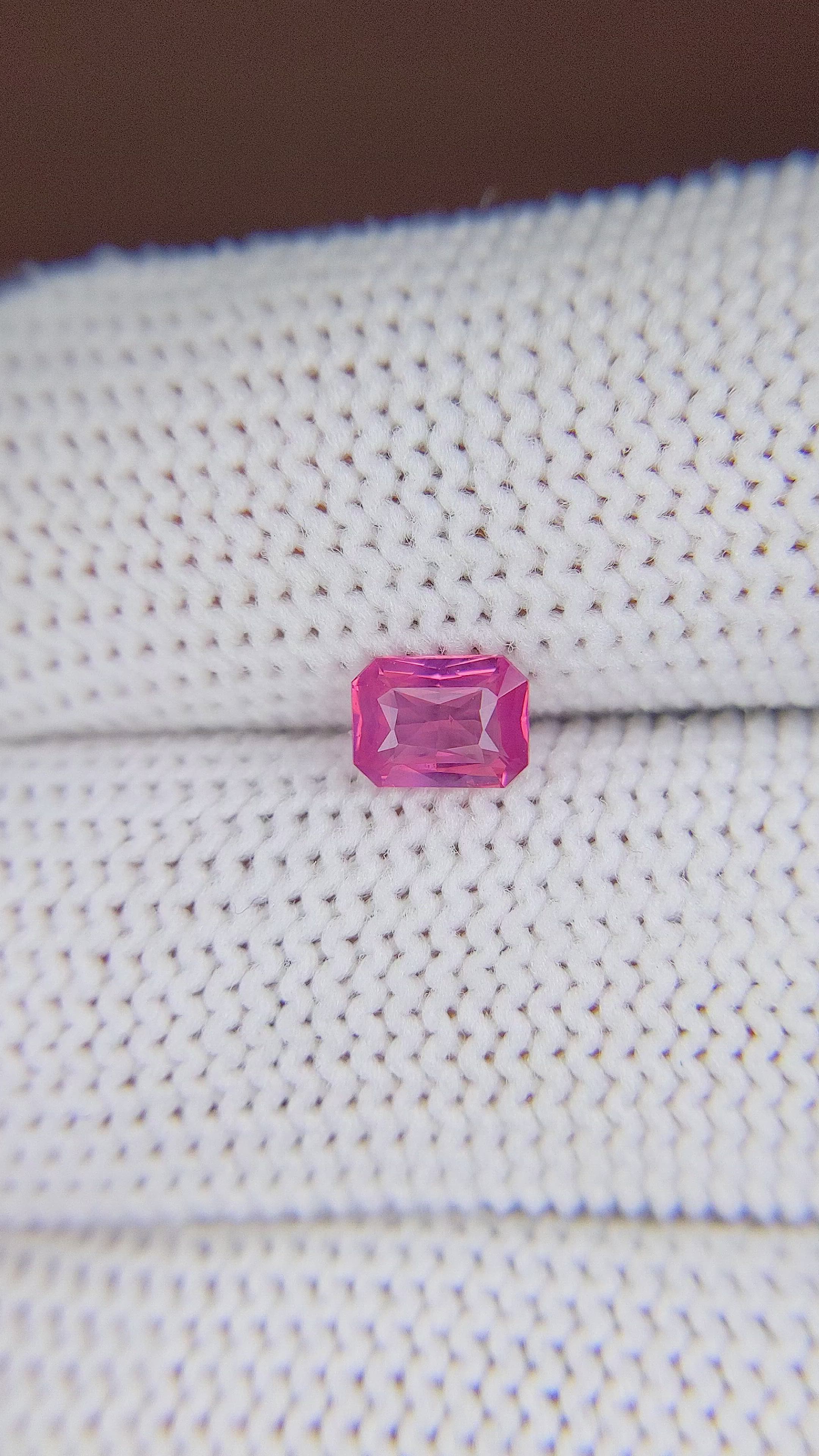 0.60 Ct. Spinel from Tanzania Size Video