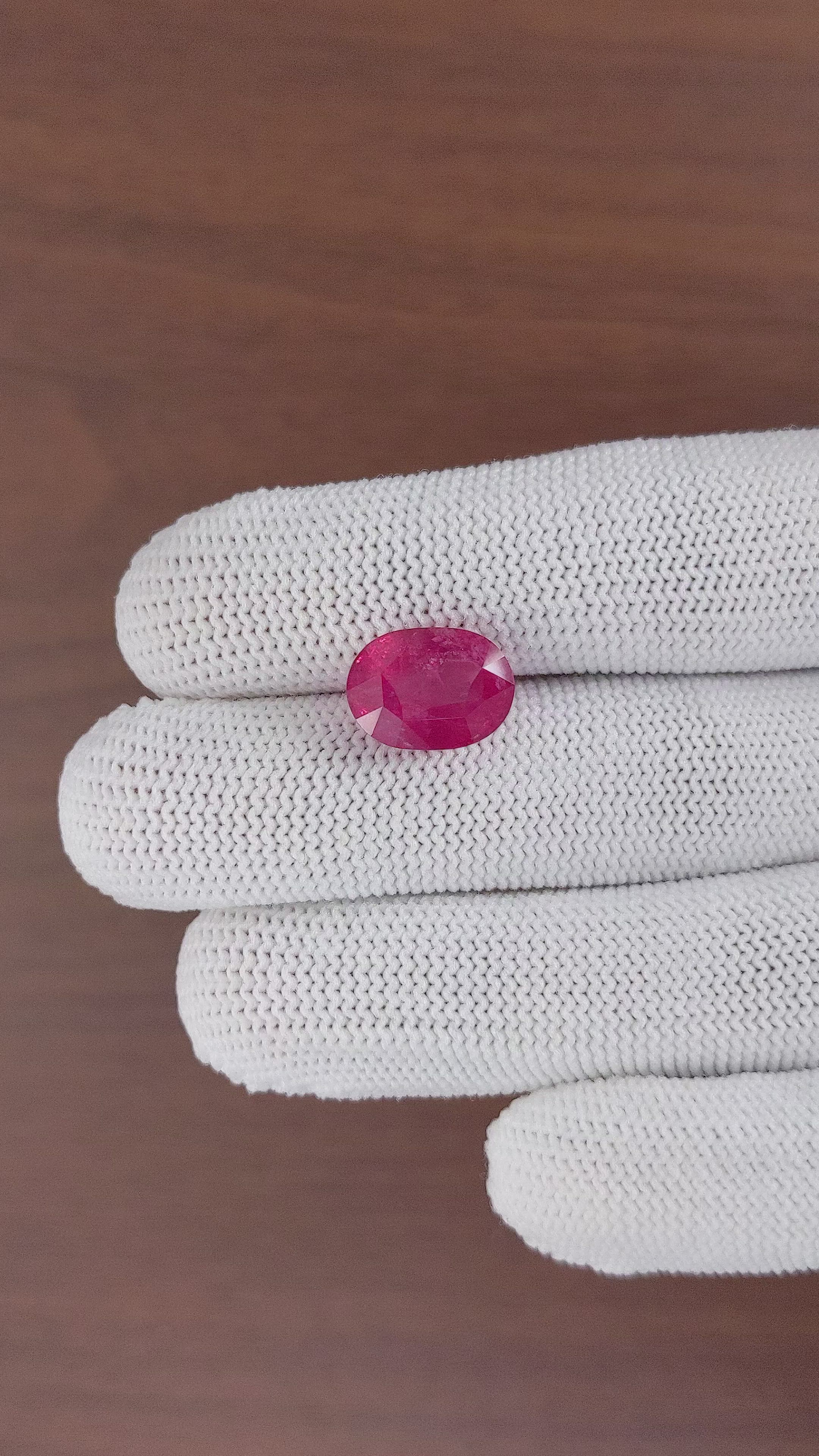 7.45 Ct. Spinel from Tanzania Size Video