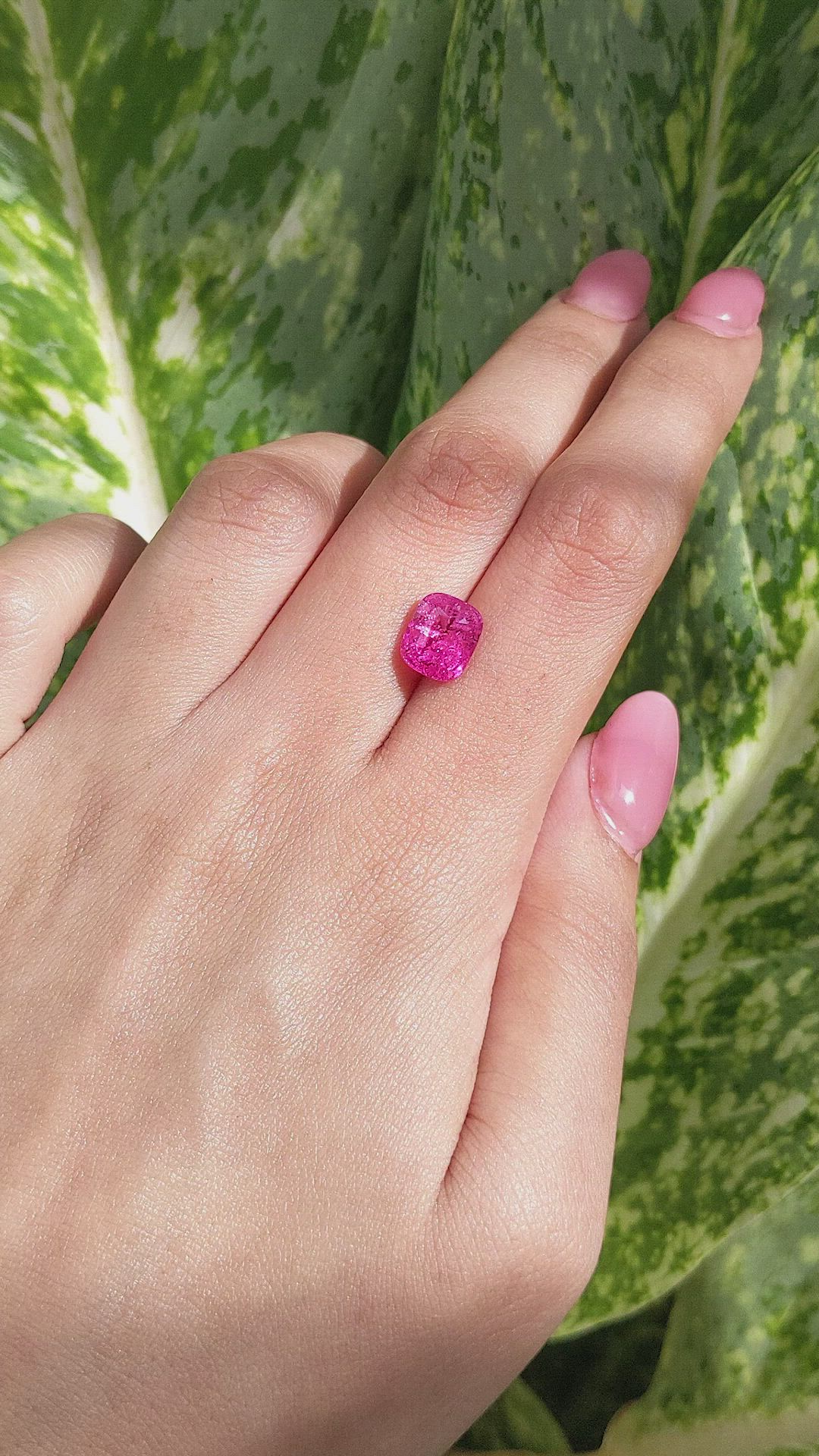3.54 Ct. Spinel from Tanzania Size Video