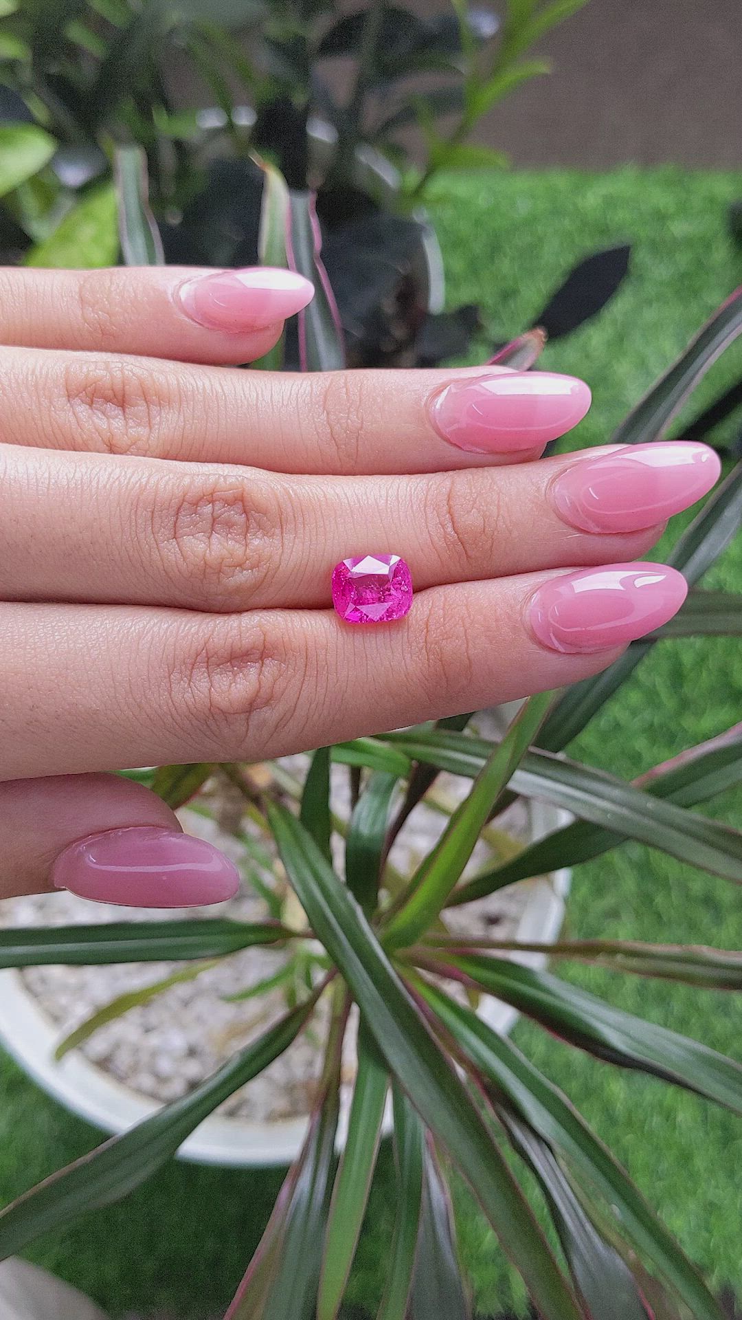 3.54 Ct. Spinel from Tanzania Size Video