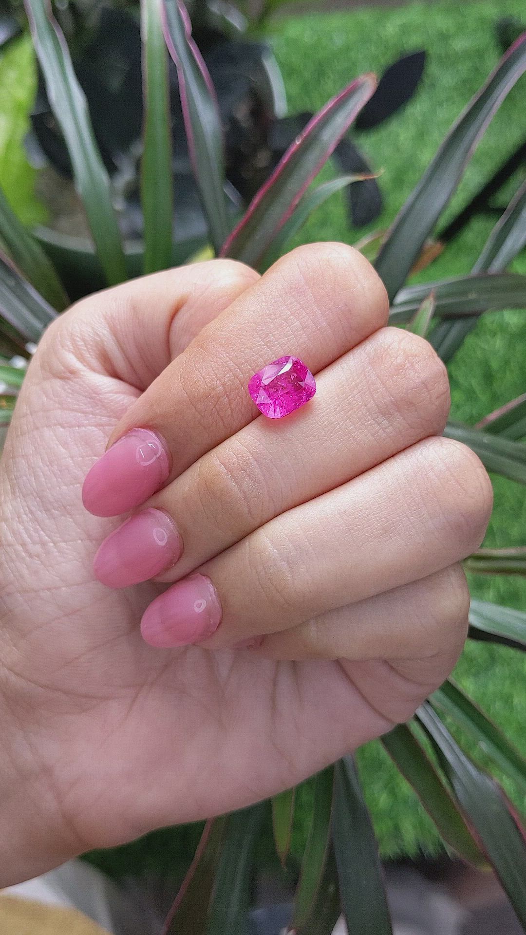 3.54 Ct. Spinel from Tanzania Size Video