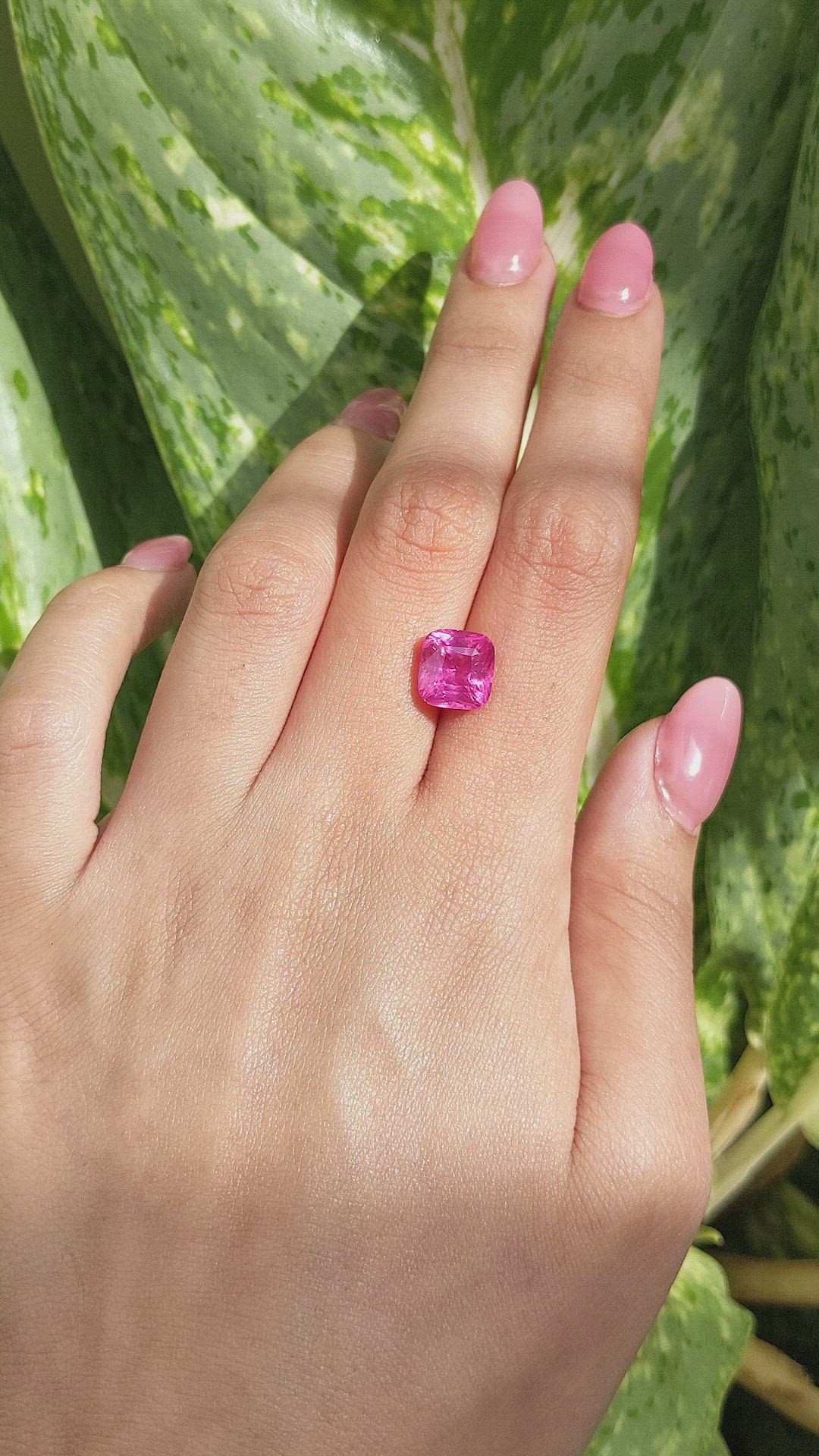 5.20 Ct. Spinel from Tanzania Size Video